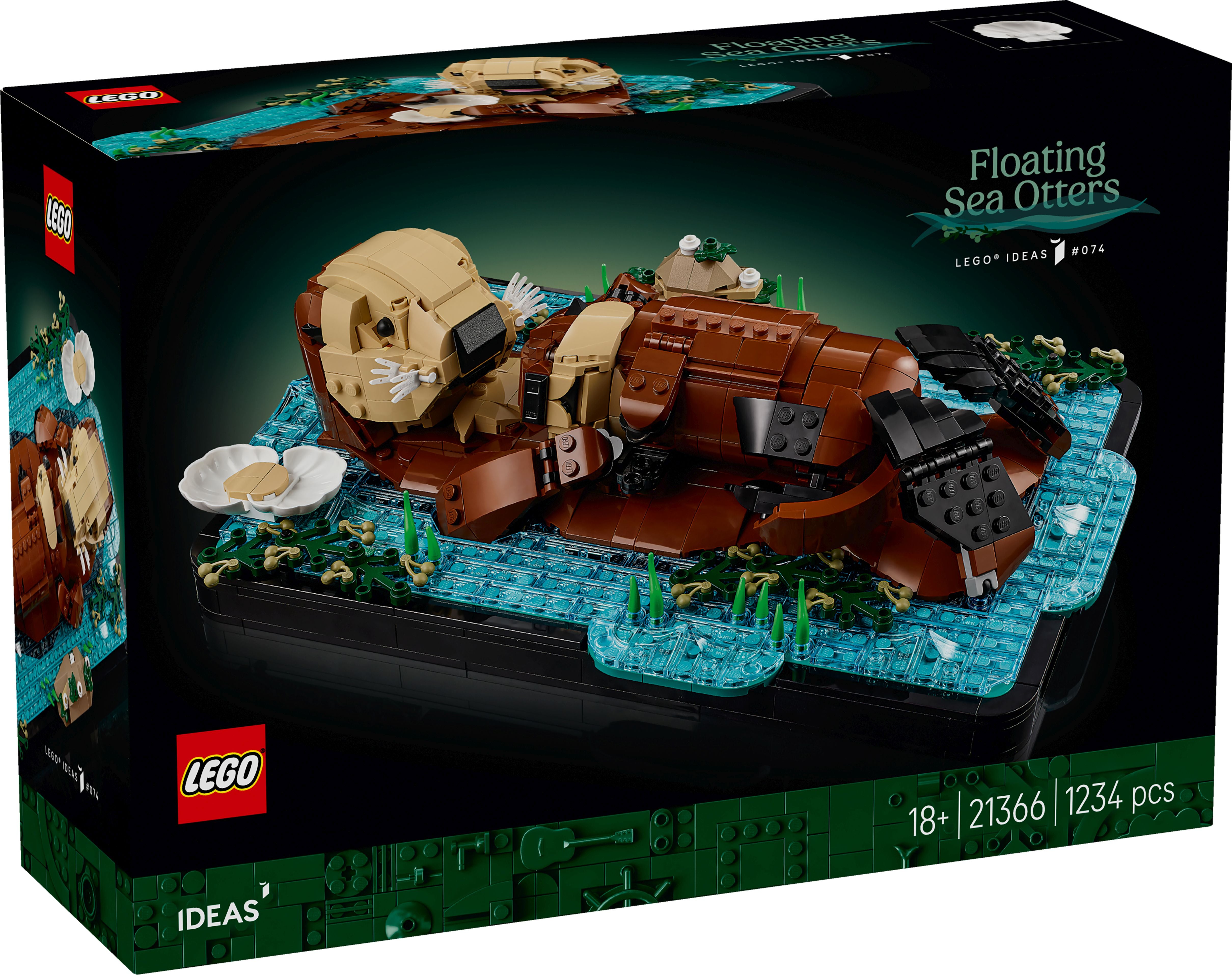 LEGO Ideas 21366 Schwimmende Otter - Bild 1