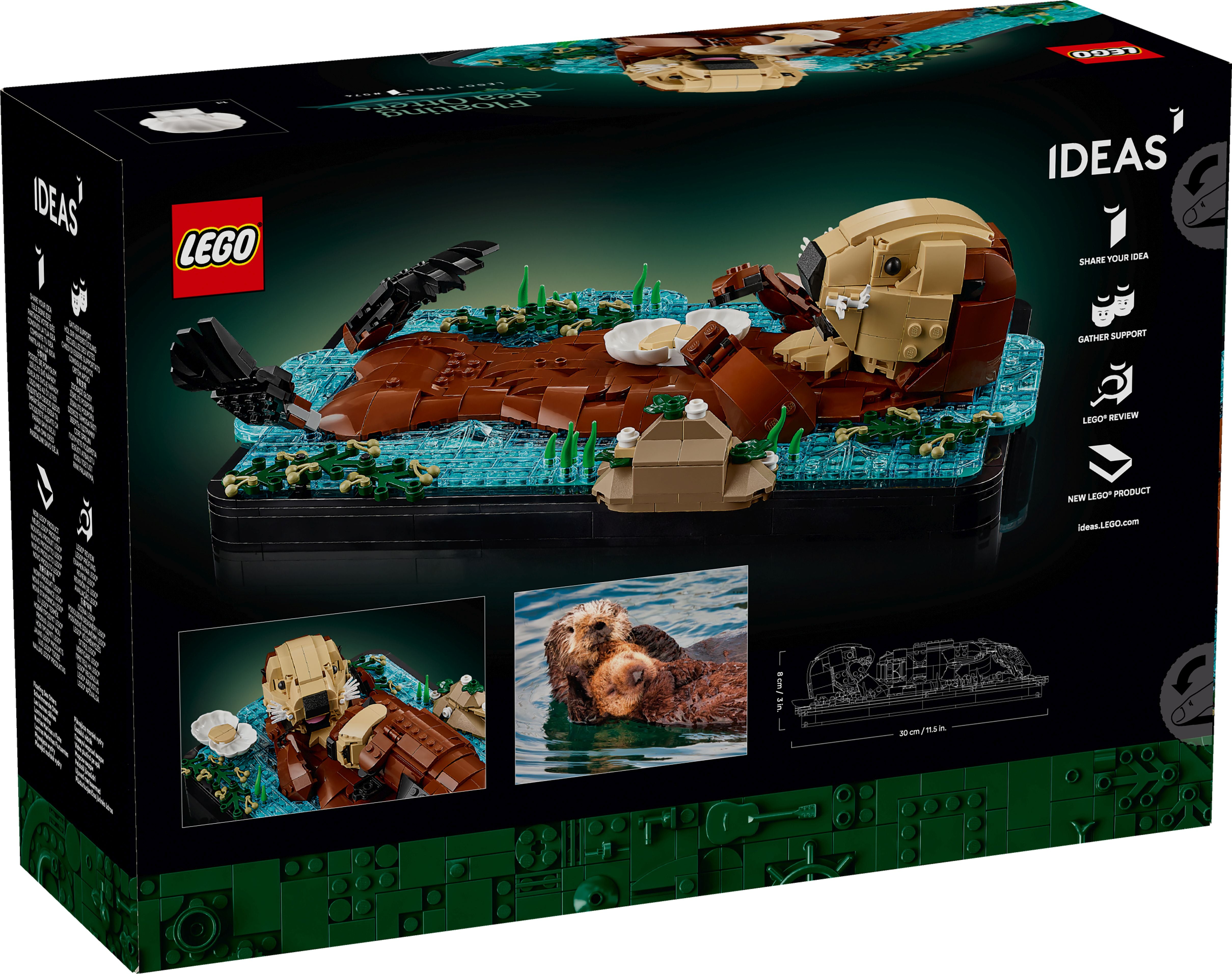 LEGO Ideas 21366 Schwimmende Otter - Bild 8