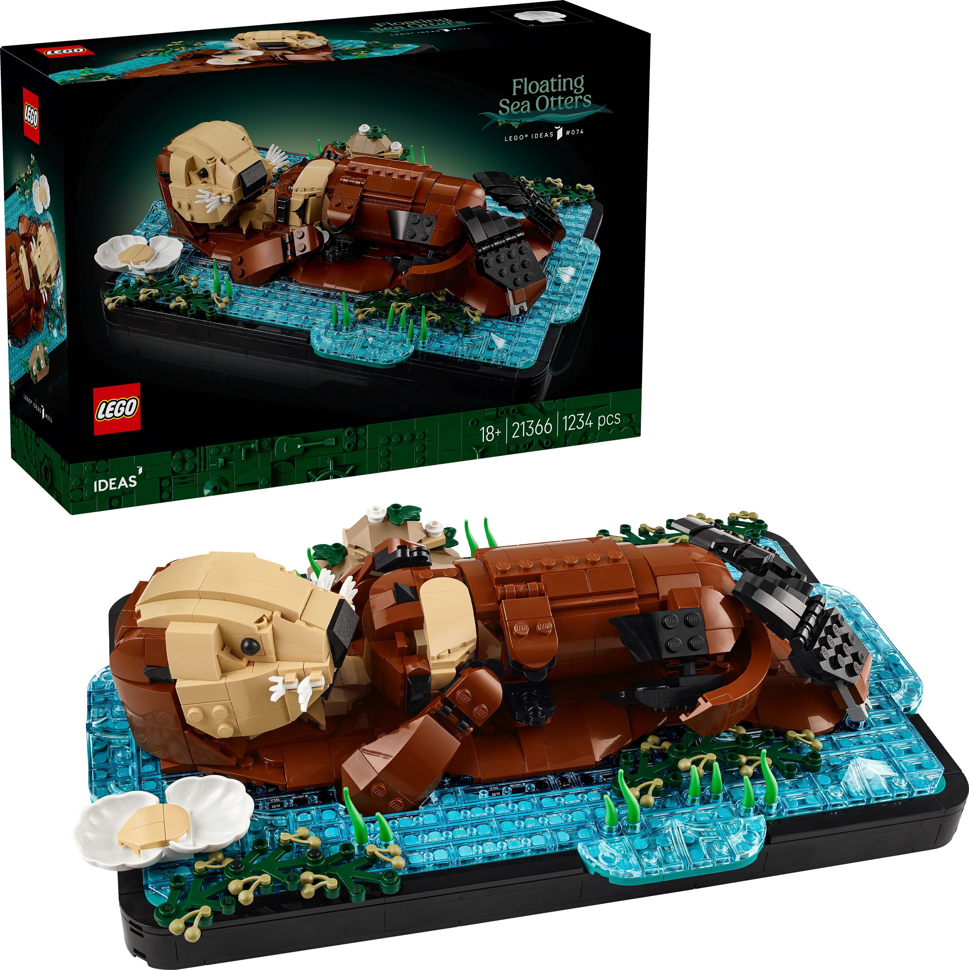 LEGO Ideas 21366 Schwimmende Otter - Bild 7