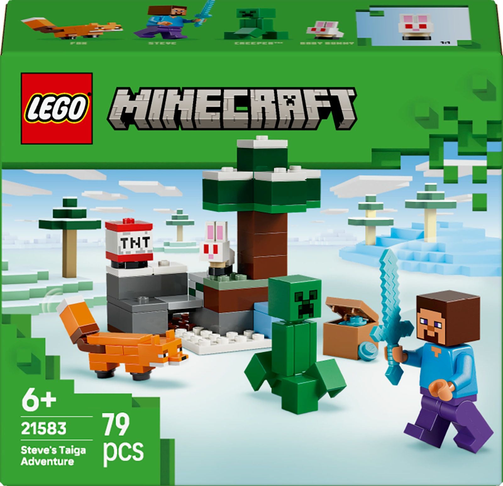 LEGO Minecraft™ Steves Abenteuer in der Taiga 21583 - Bild 1