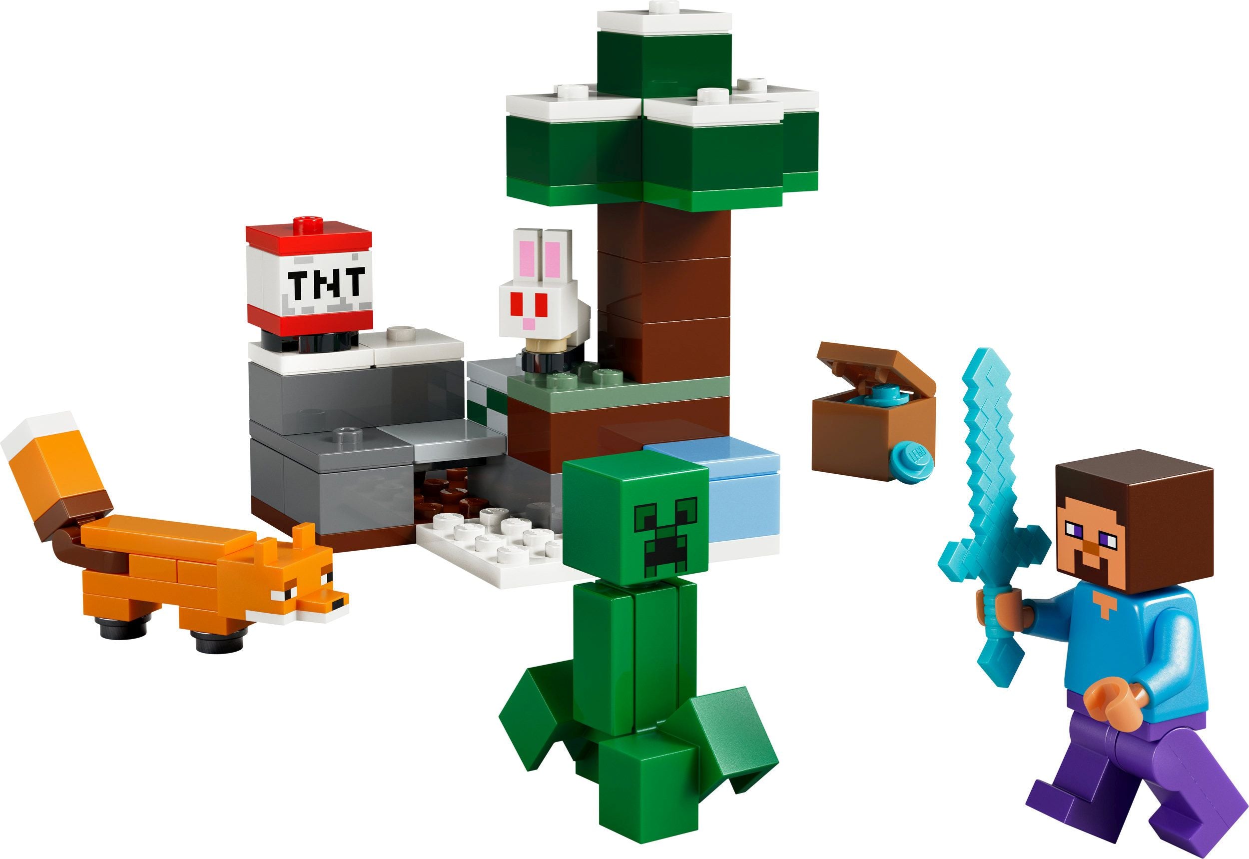 LEGO Minecraft™ Steves Abenteuer in der Taiga 21583 - Bild 2