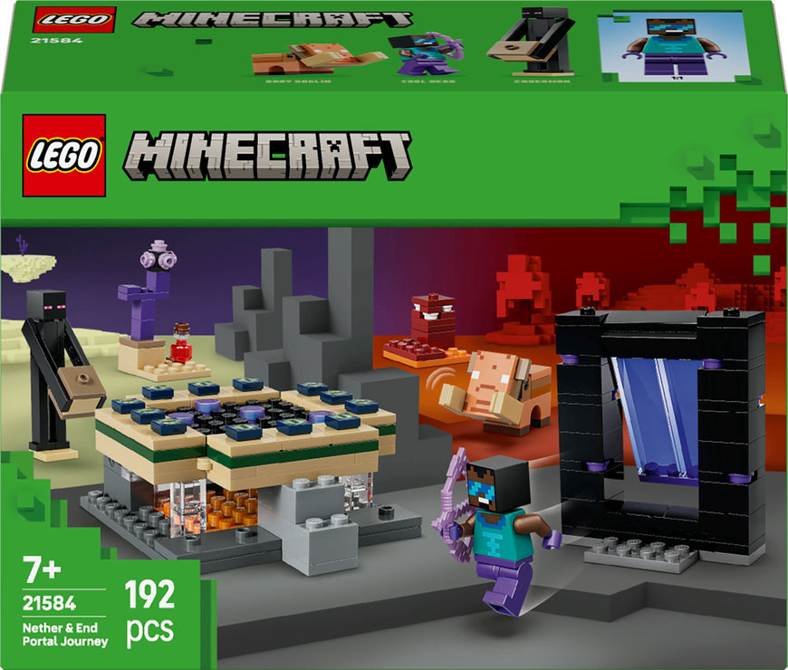 LEGO Minecraft™ Reise durch Nether und Endportal 21584