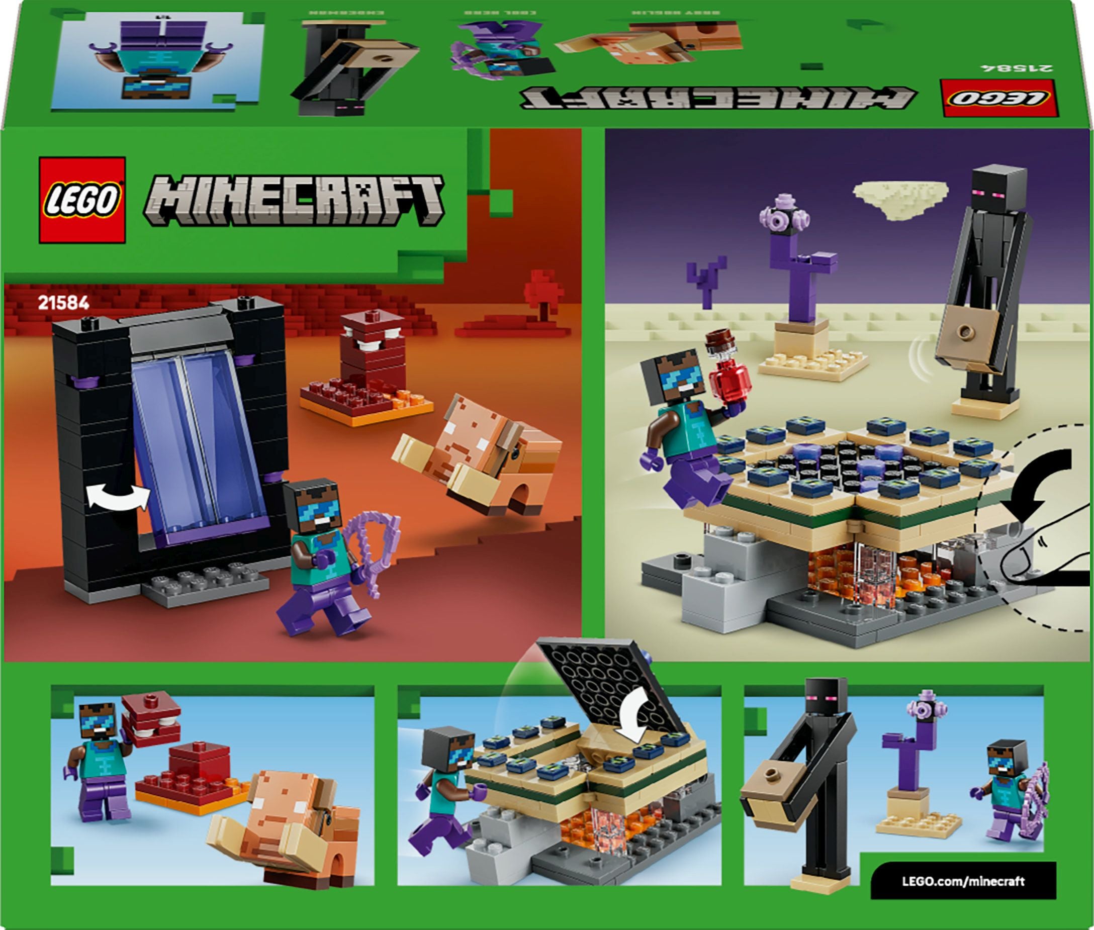 LEGO Minecraft™ Reise durch Nether und Endportal 21584 - Bild 9