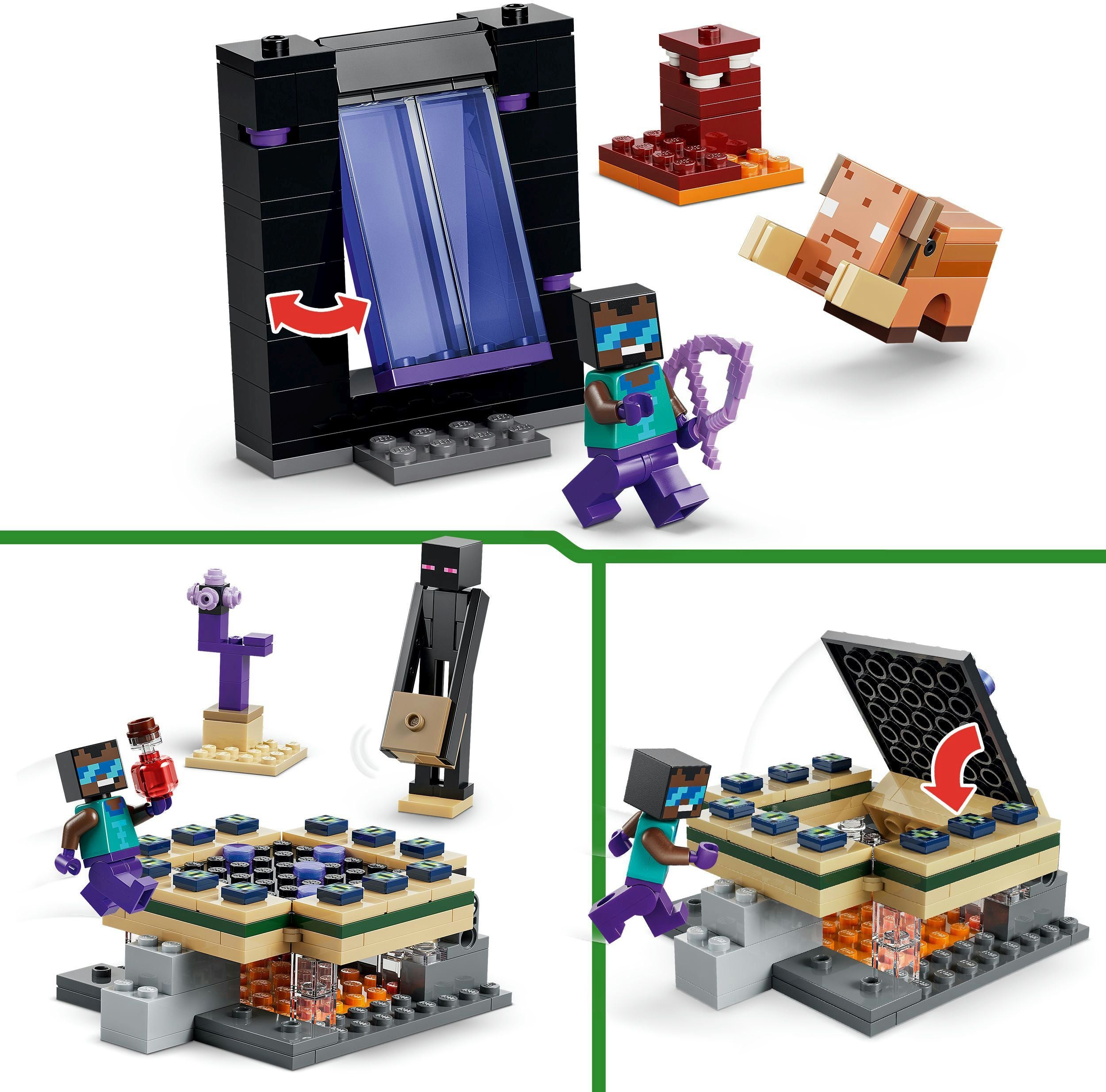 LEGO Minecraft™ Reise durch Nether und Endportal 21584 - Bild 5