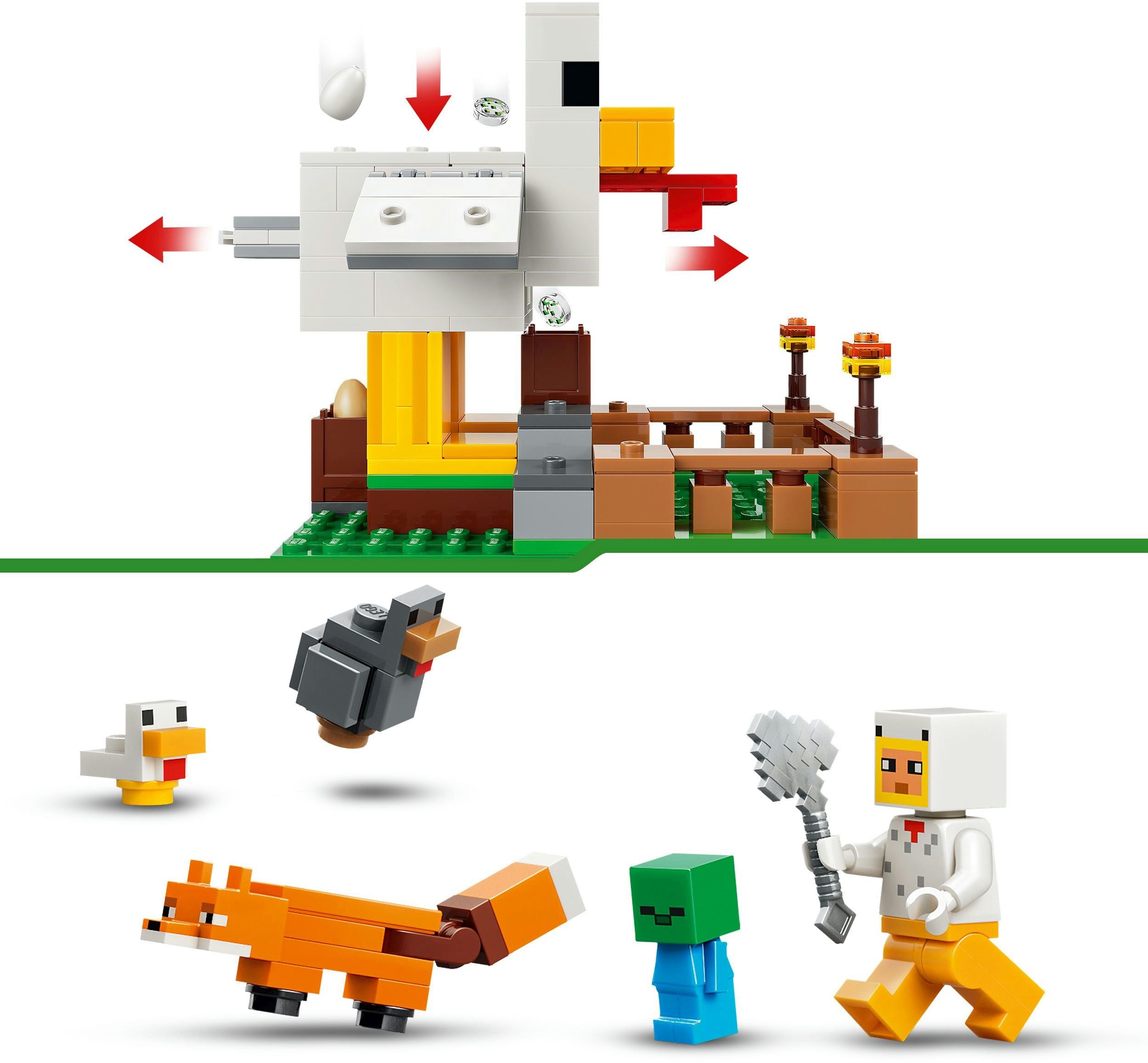 LEGO Minecraft™ Hühnerfarm 21585 - Bild 5