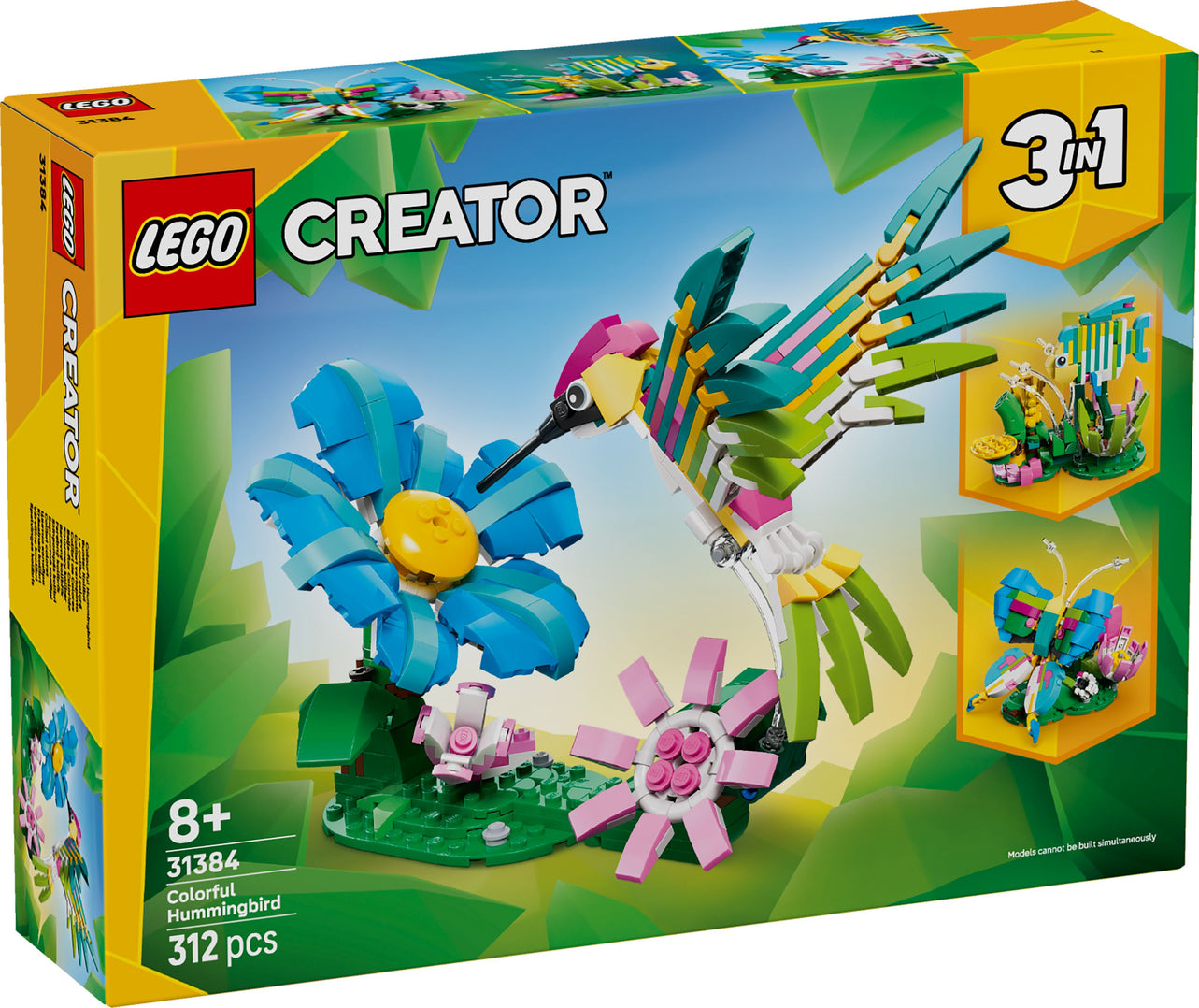 LEGO Creator 3-in-1 Wilde Tiere: Bunter Kolibri 31384
