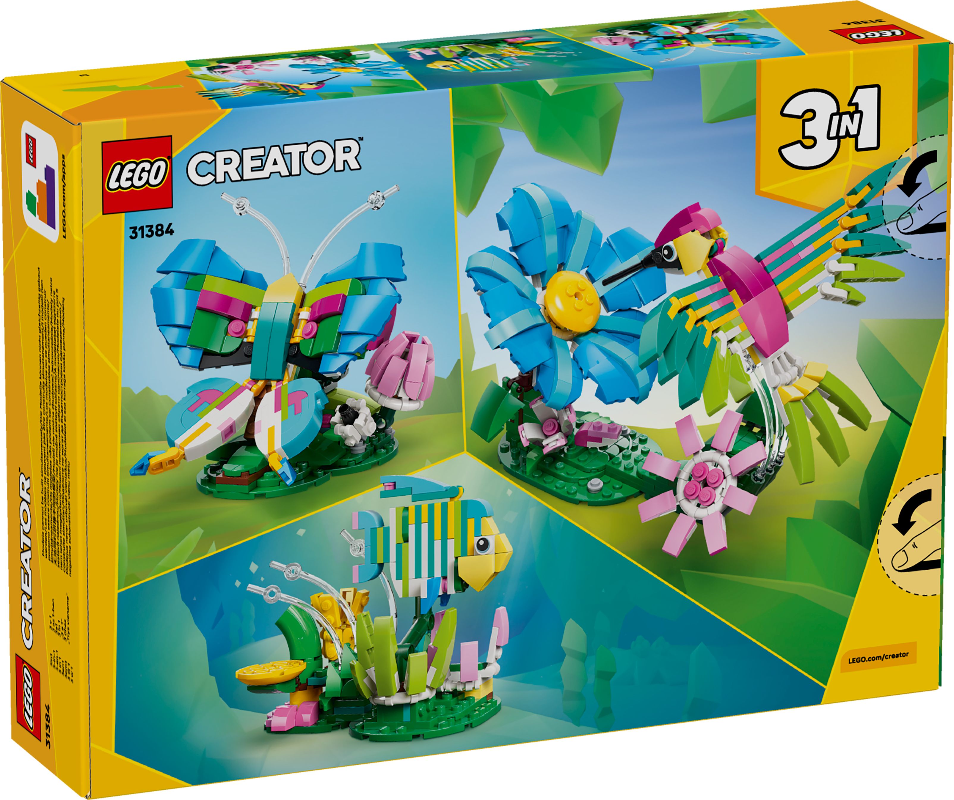LEGO Creator 3-in-1 Wilde Tiere: Bunter Kolibri 31384 - Bild 7