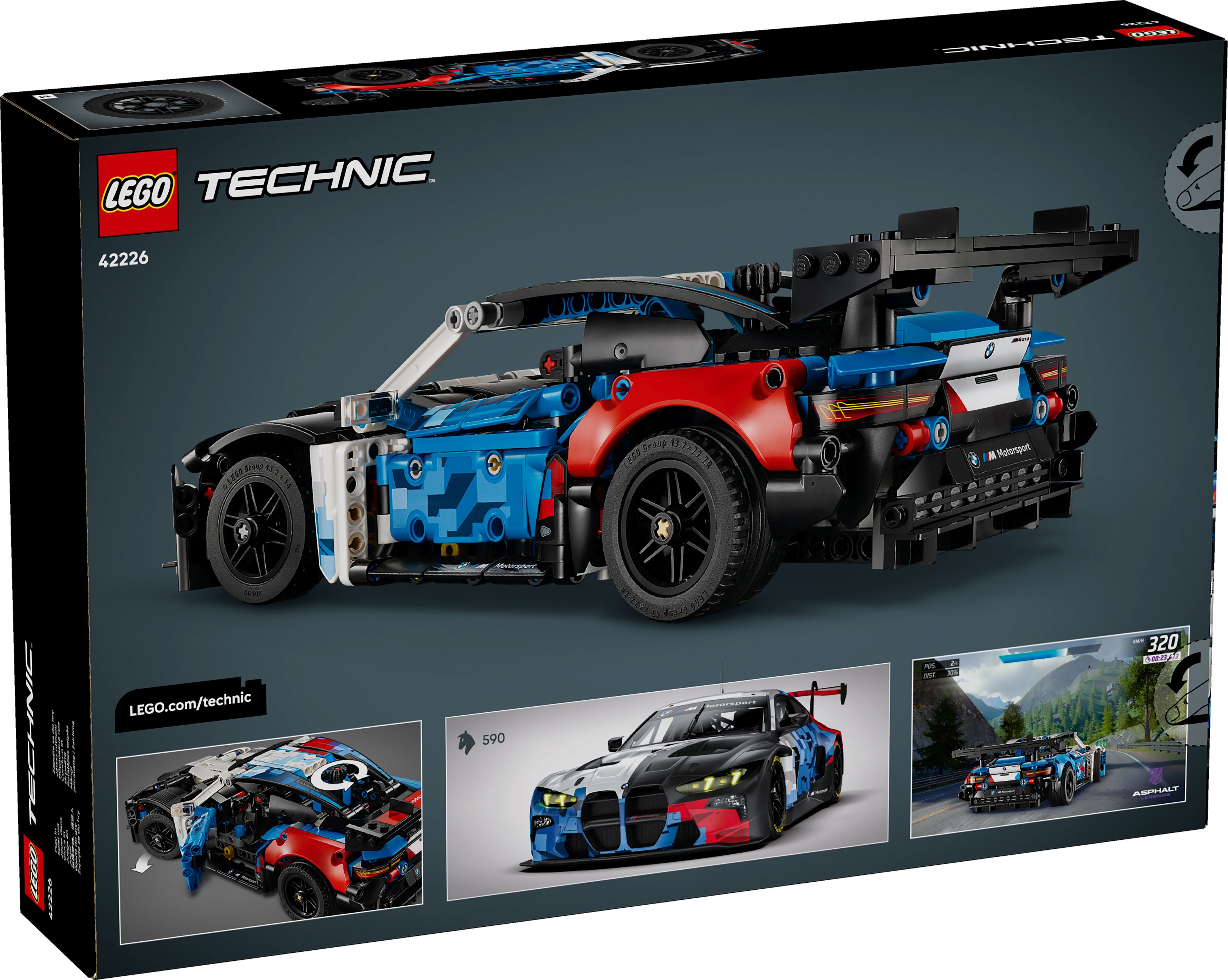 LEGO Technic 42226 BMW M4 GT3 EVO Rennwagen - Bild 8