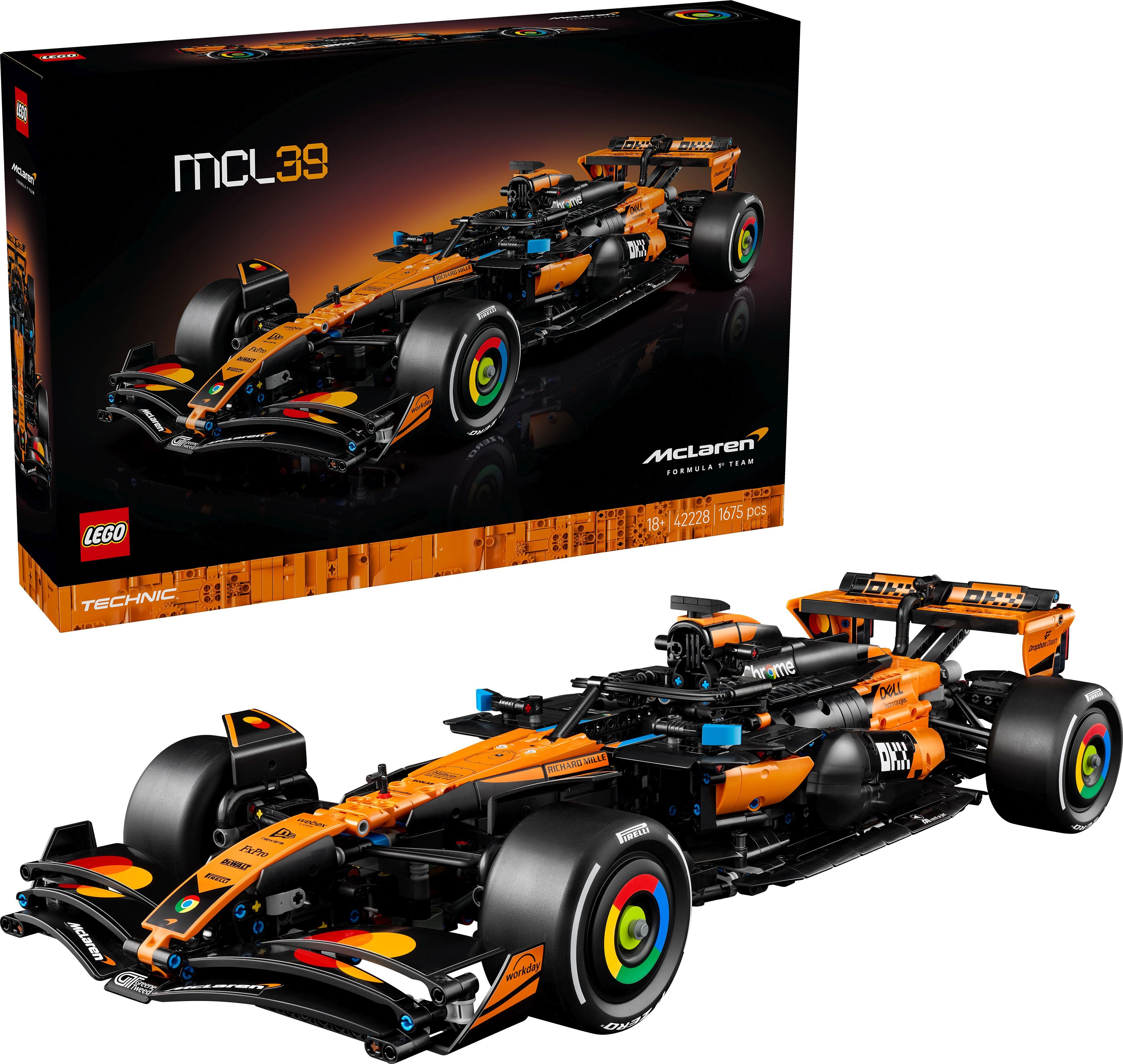 LEGO Technic 42228 McLaren MCL39 F1 Rennwagen - Bild 1