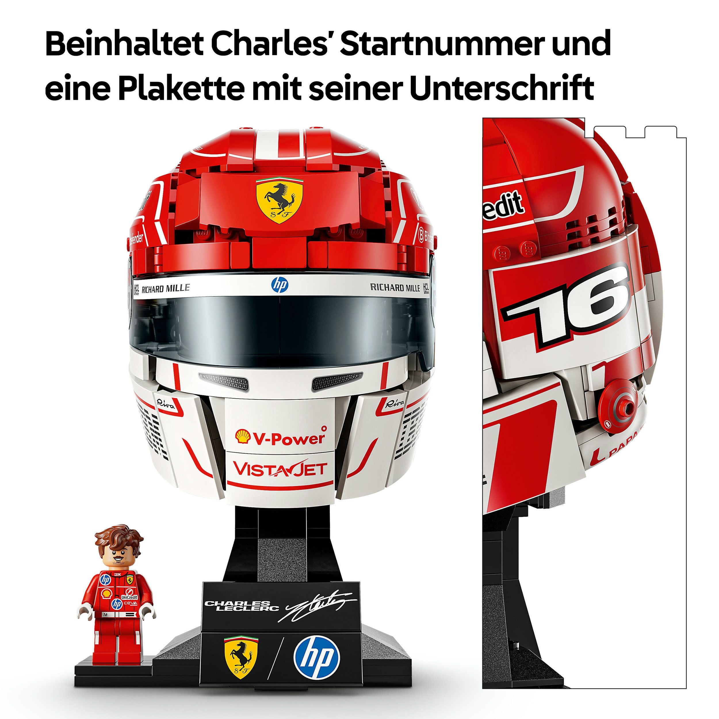 LEGO Special Editions 43014 Scuderia Ferrari HP Charles Leclerc Helm - Bild 5