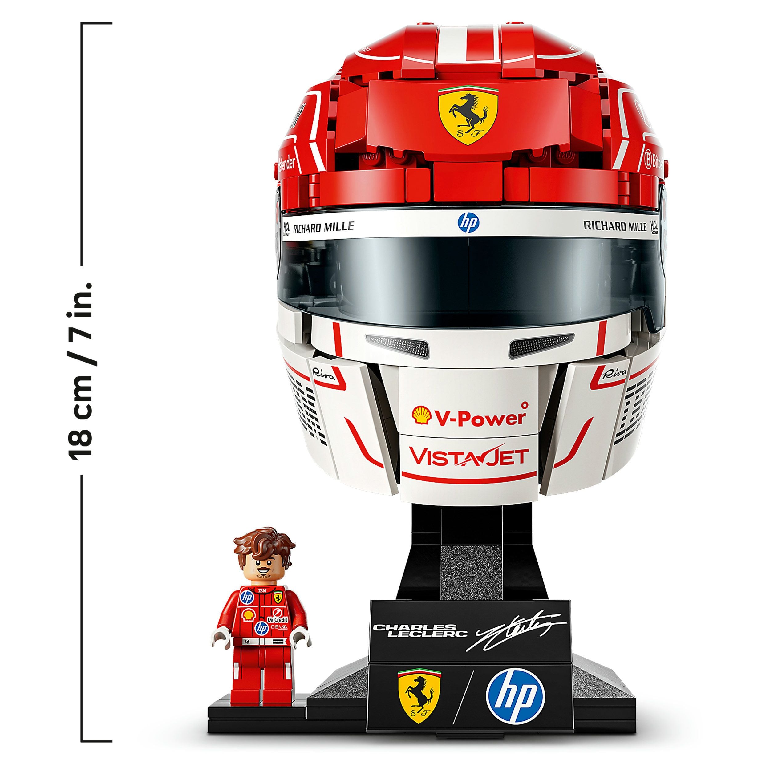 LEGO Special Editions 43014 Scuderia Ferrari HP Charles Leclerc Helm - Bild 8