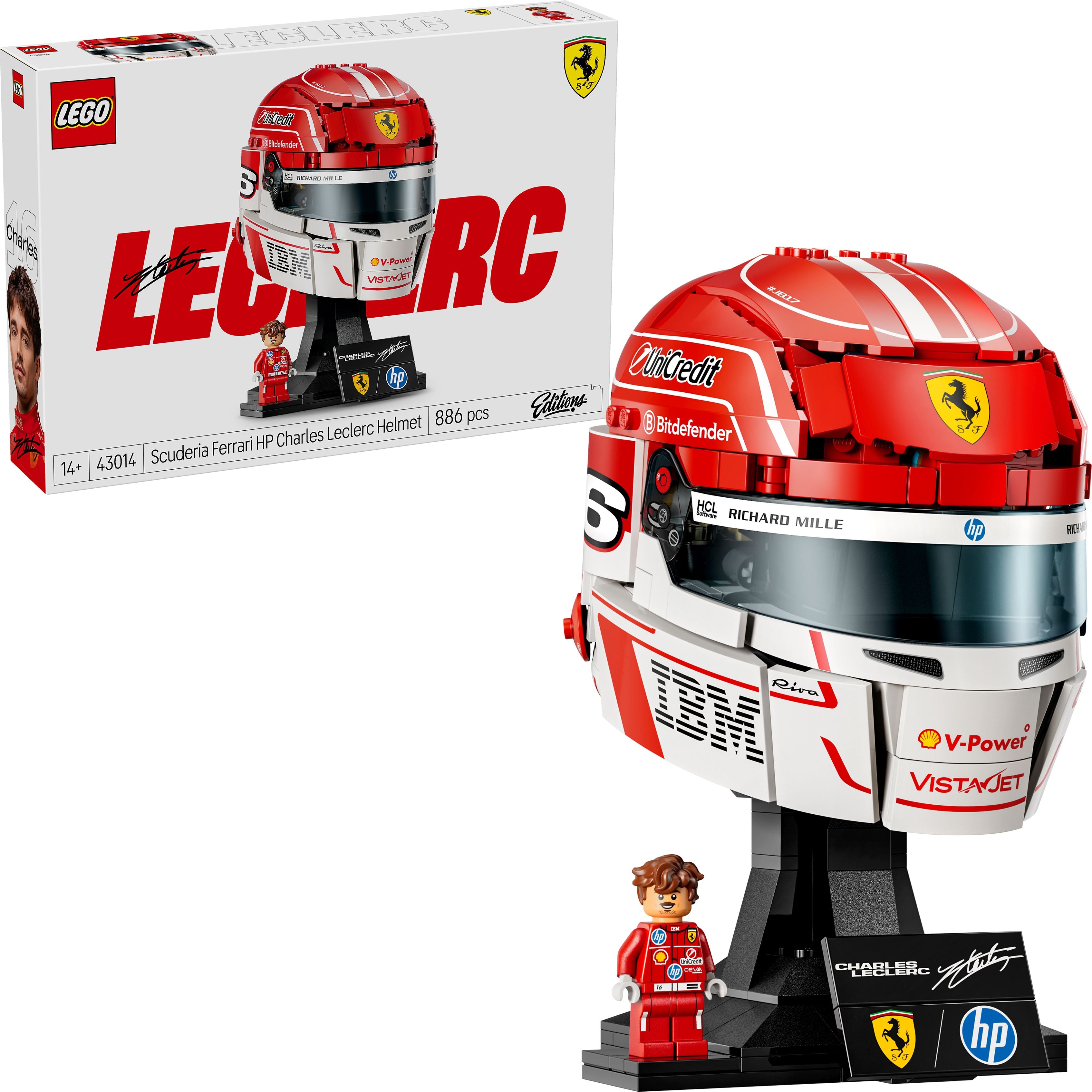 LEGO Special Editions 43014 Scuderia Ferrari HP Charles Leclerc Helm - Bild 1