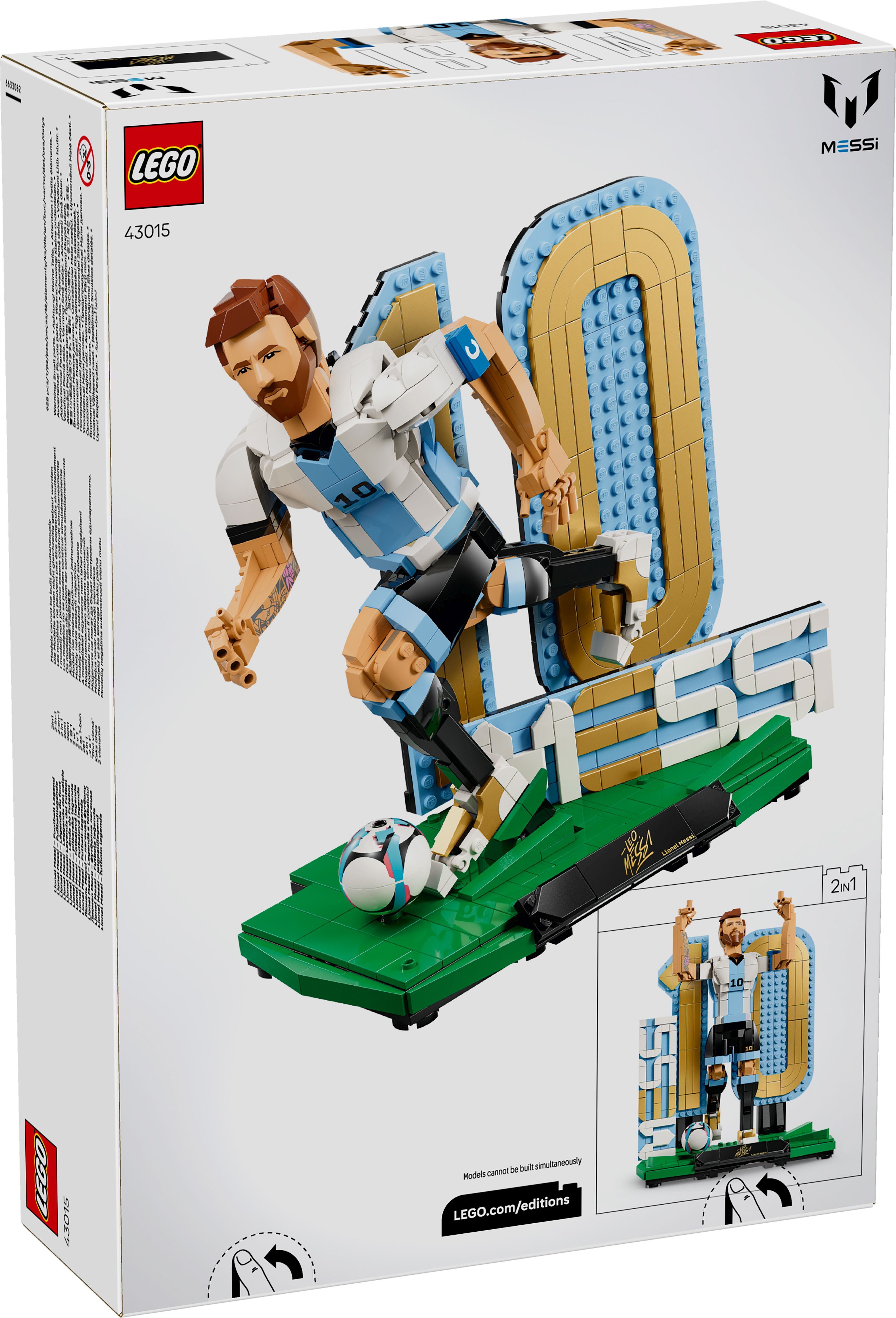 LEGO Special Editions 43015 Lionel Messi – Fussballlegende - Bild 8