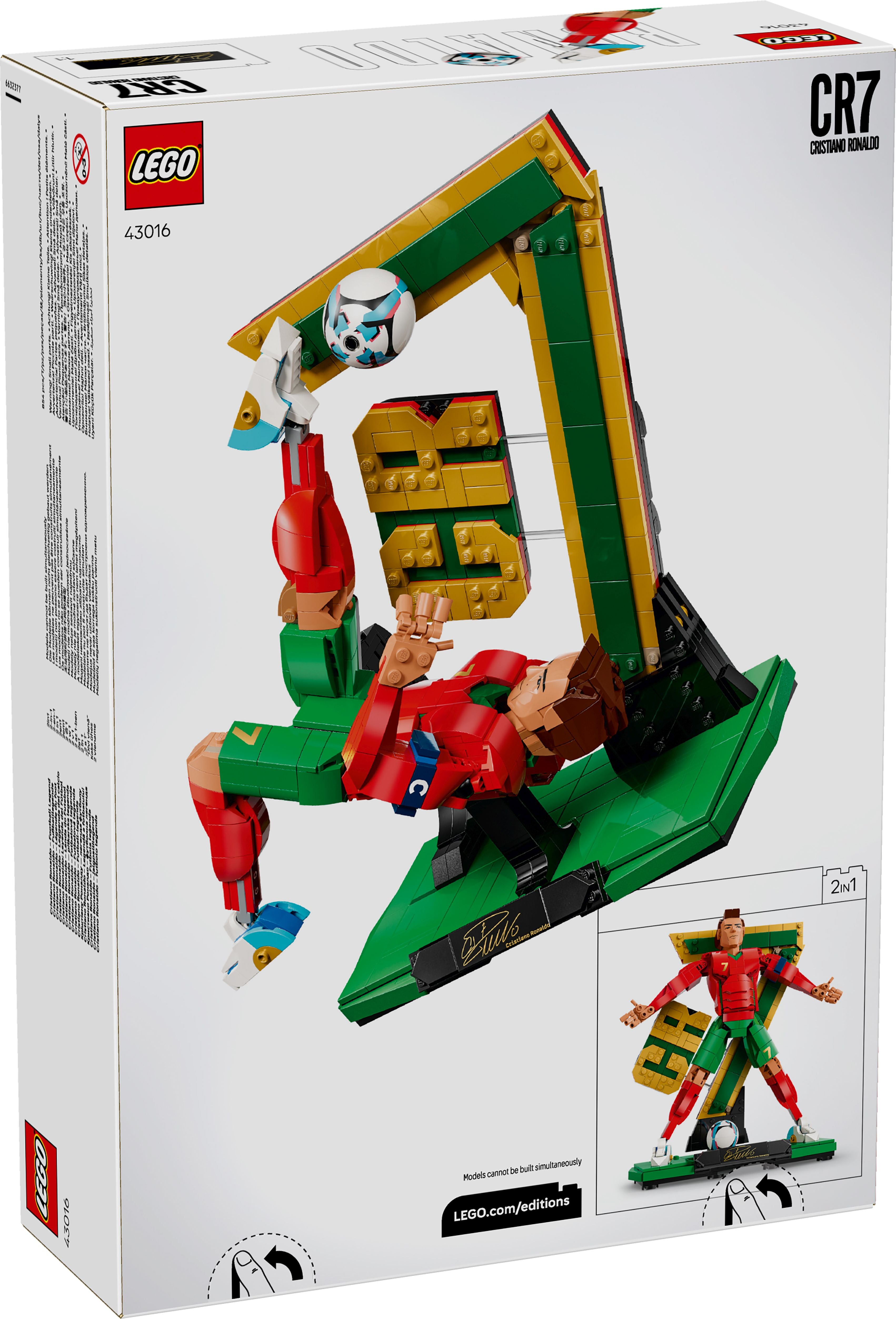 LEGO Special Editions 43016 Cristiano Ronaldo – Fussballlegende - Bild 7
