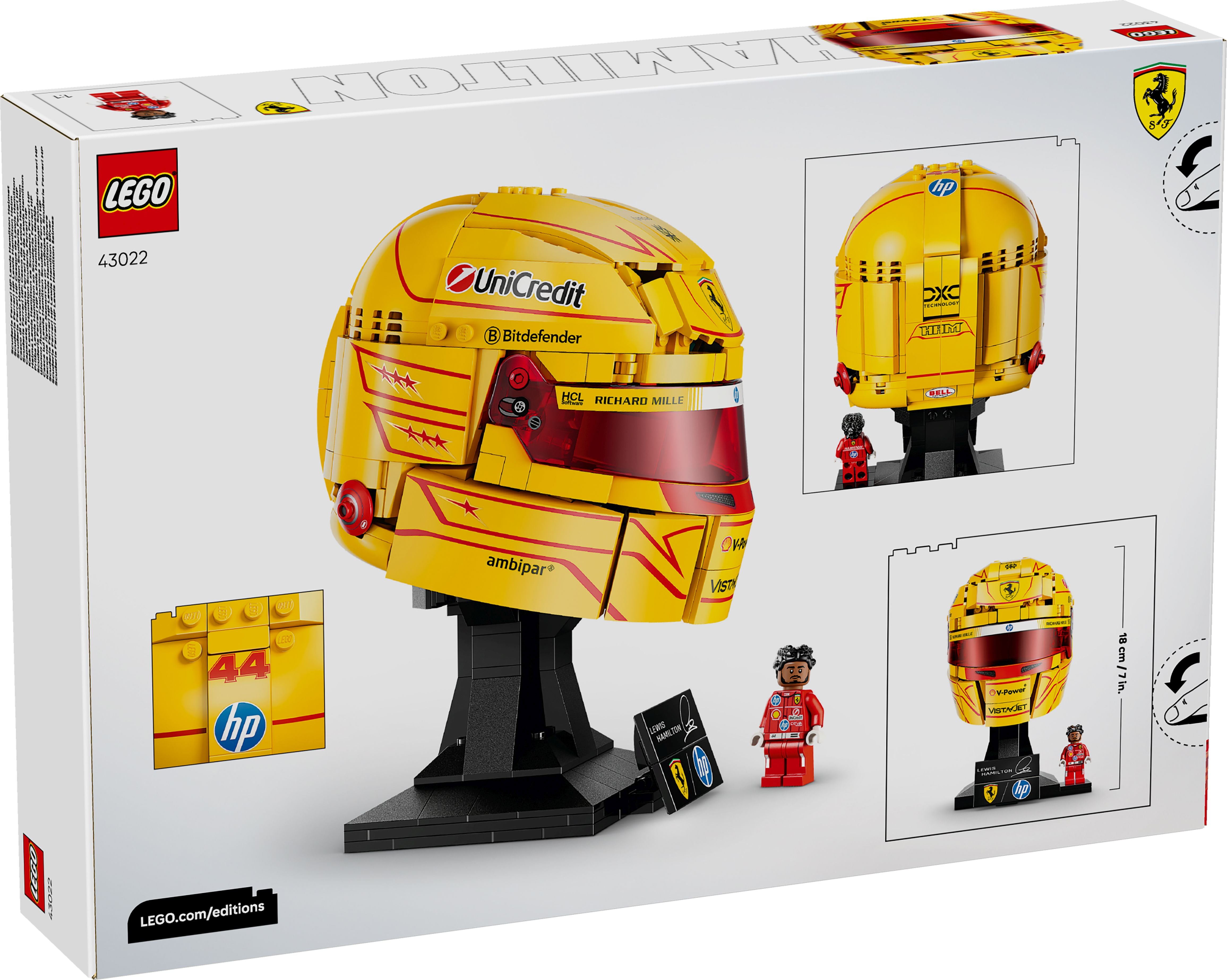 LEGO Special Editions 43022 Scuderia Ferrari HP Lewis Hamilton - Bild 7