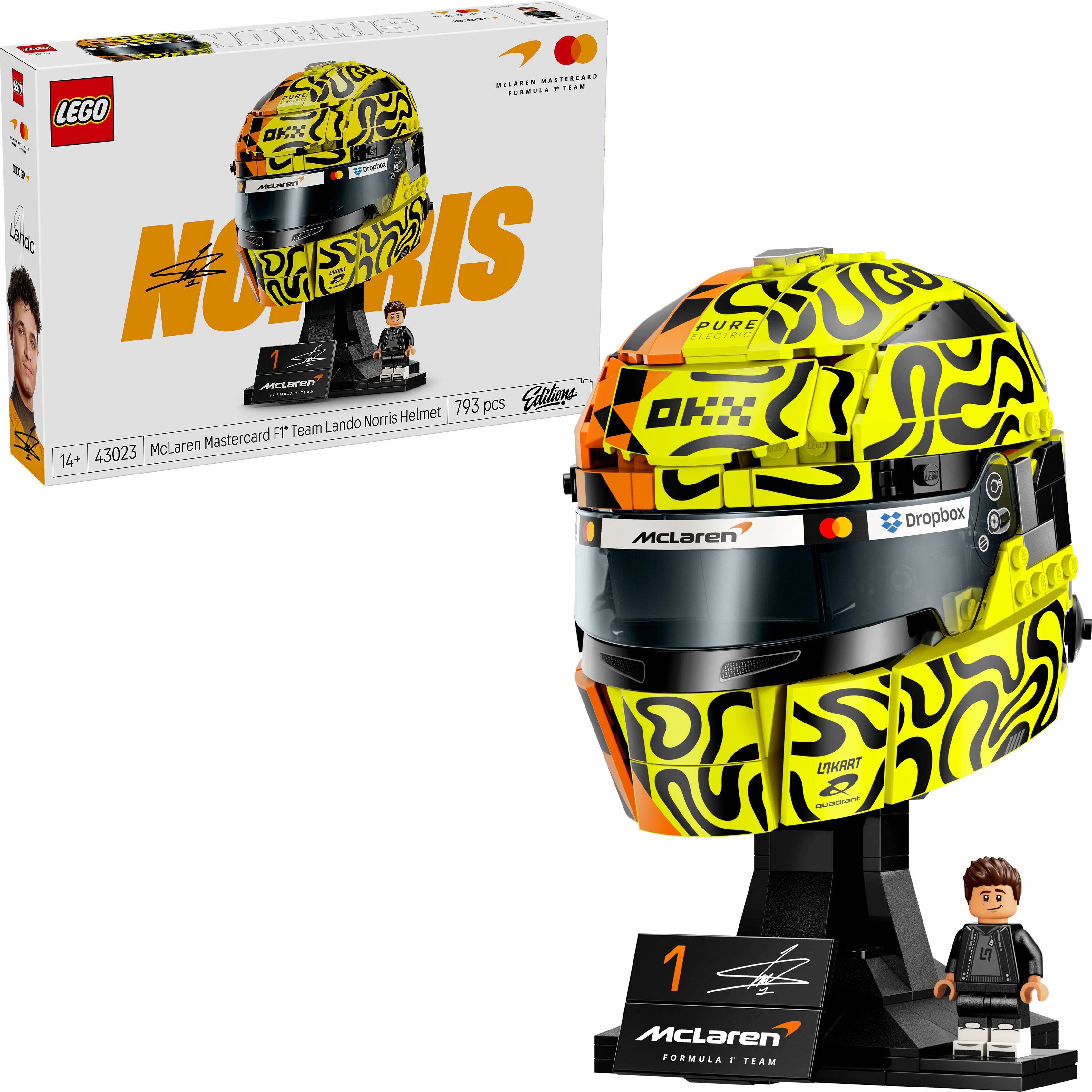 LEGO Special Editions 43023 McLaren Mastercard F1® Team Lando Norris’ Helm - Bild 1