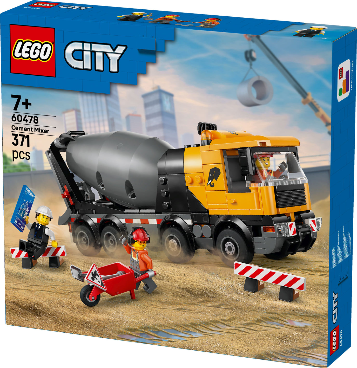 LEGO City Betonmischer 60478