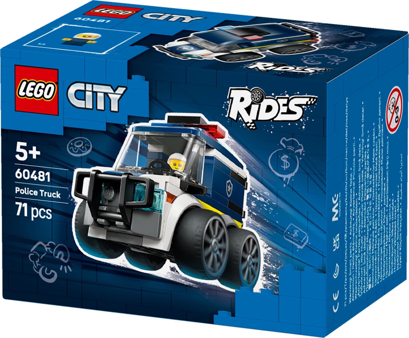 LEGO City Coole Flitzer – Polizei-Truck 60481 - Bild 1