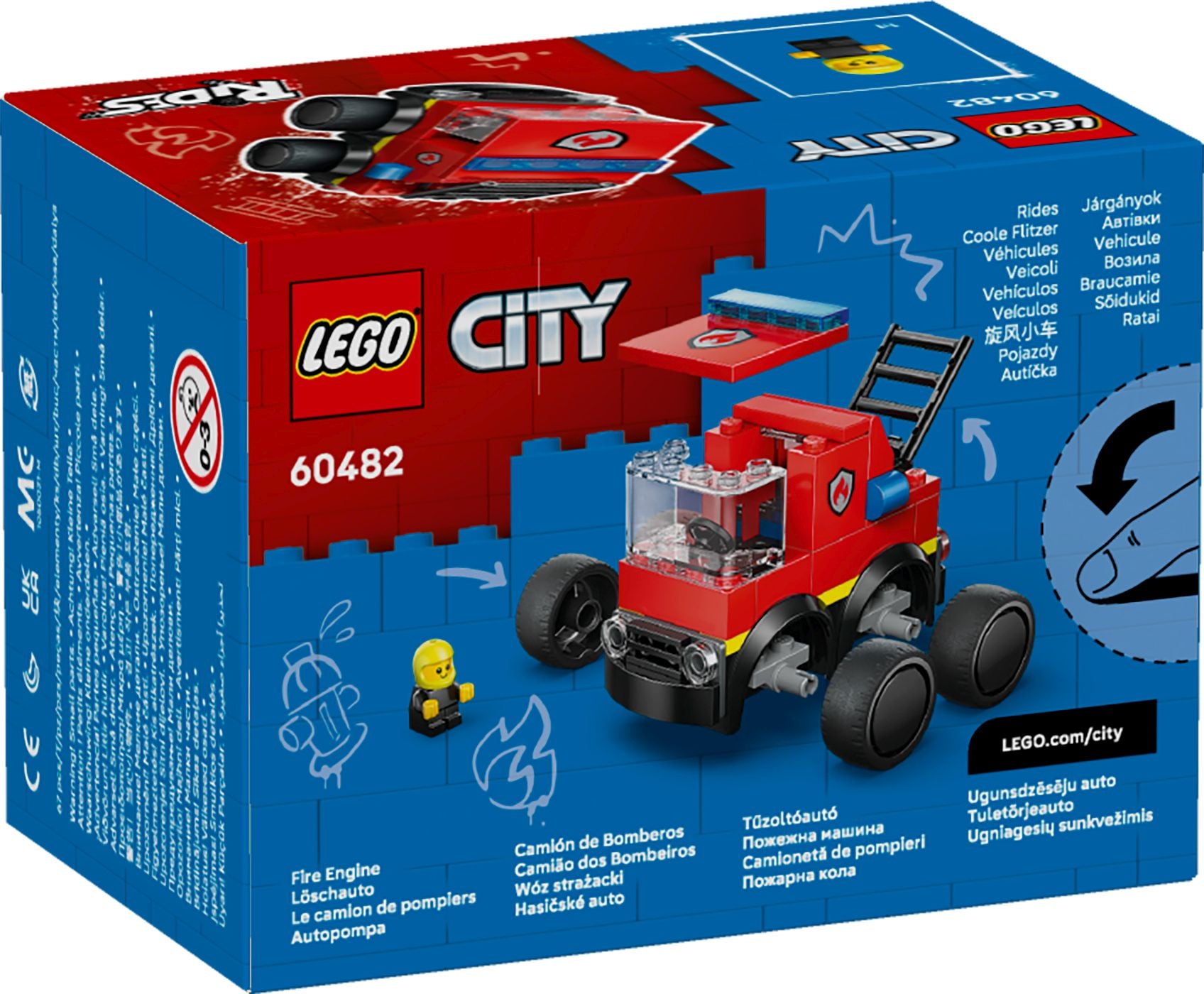 LEGO City Coole Flitzer – Löschauto 60482 - Bild 8
