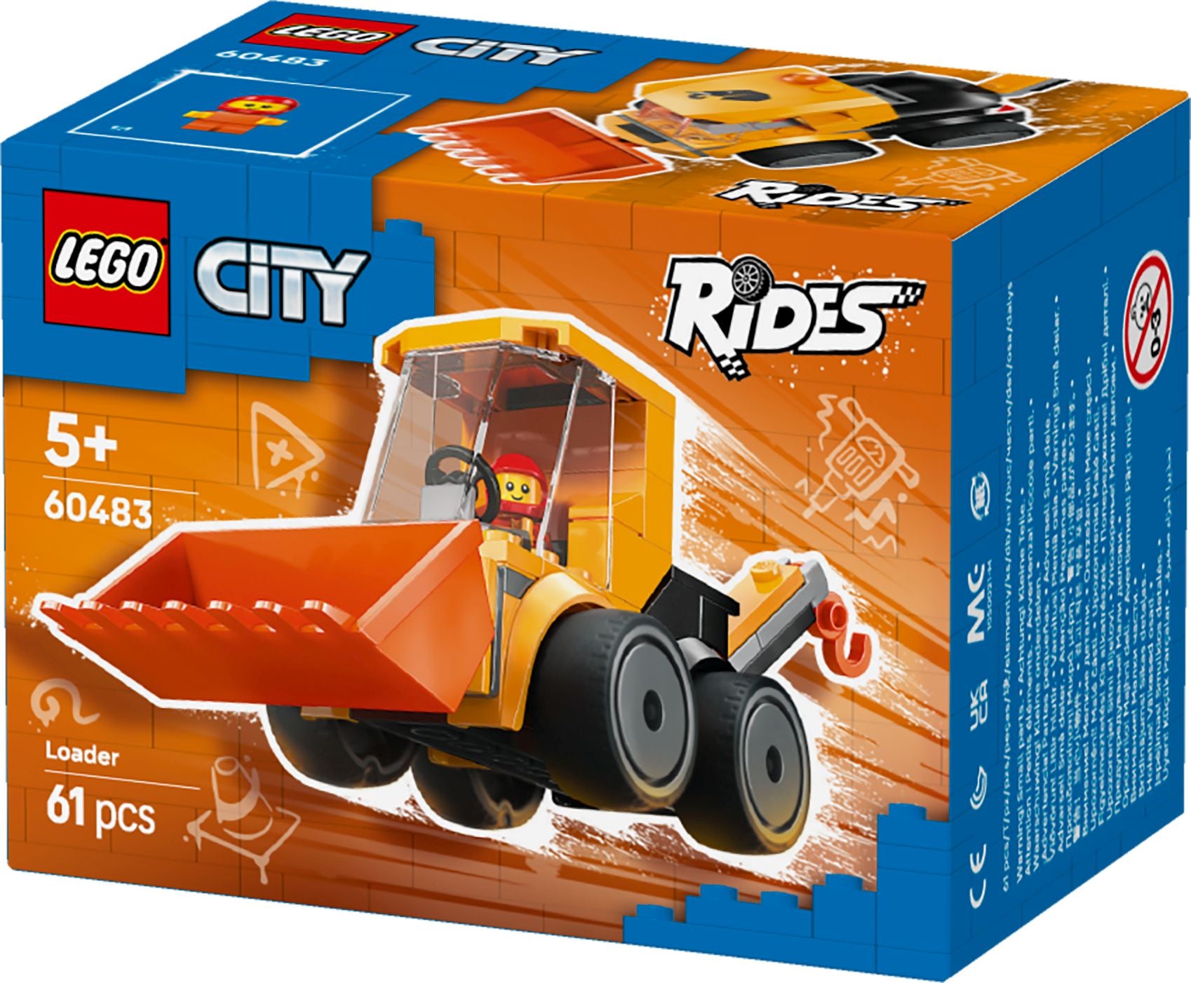 LEGO City Coole Flitzer – Radlader 60483 - Bild 1