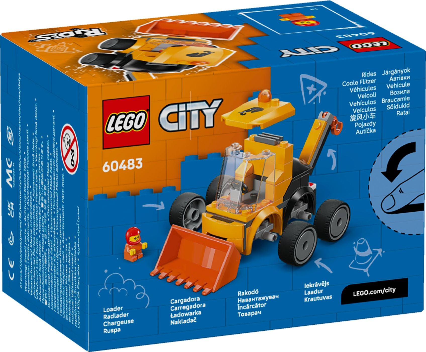 LEGO City Coole Flitzer – Radlader 60483 - Bild 8
