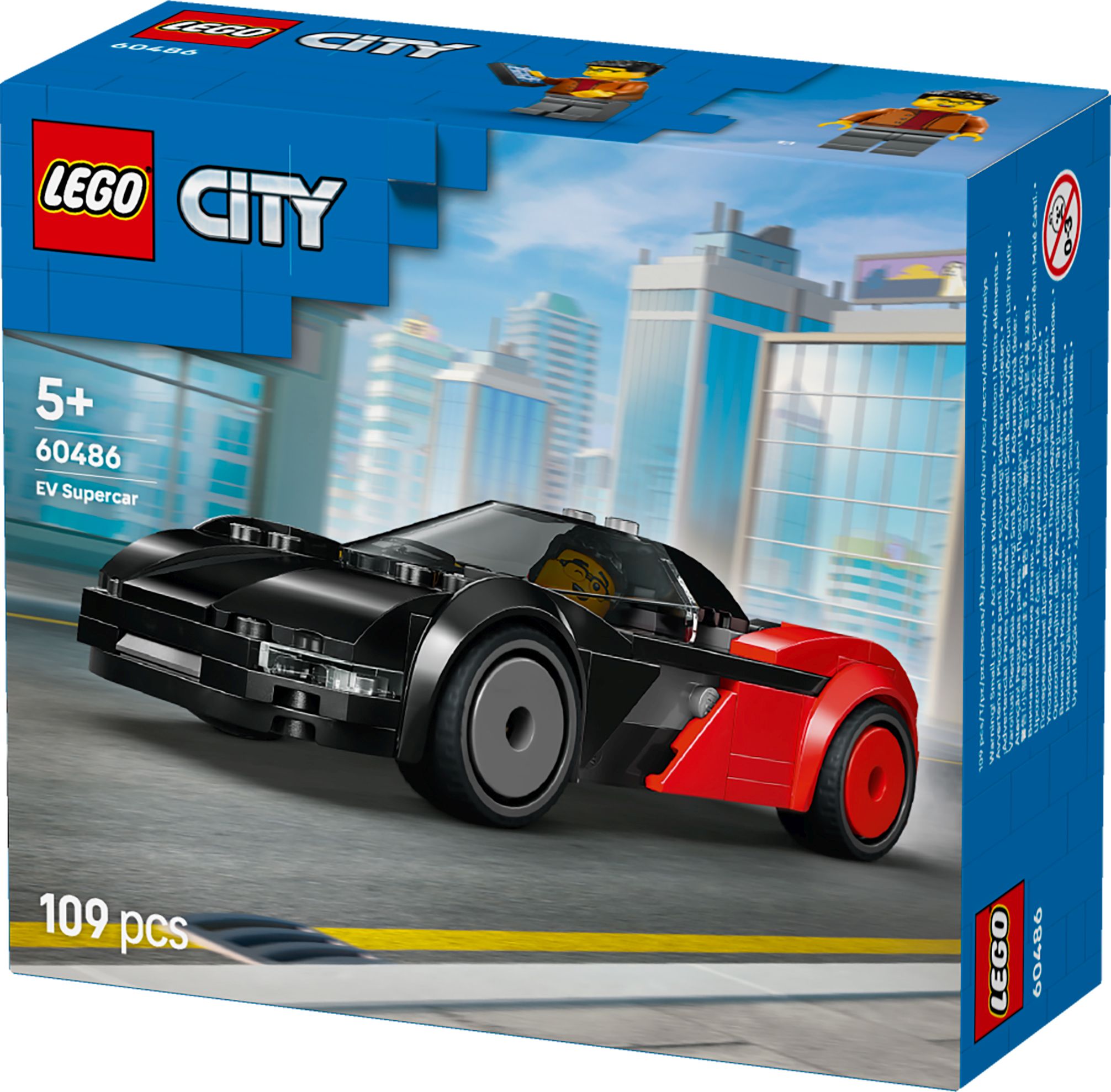 LEGO City Elektro-Supersportwagen 60486 - Bild 1