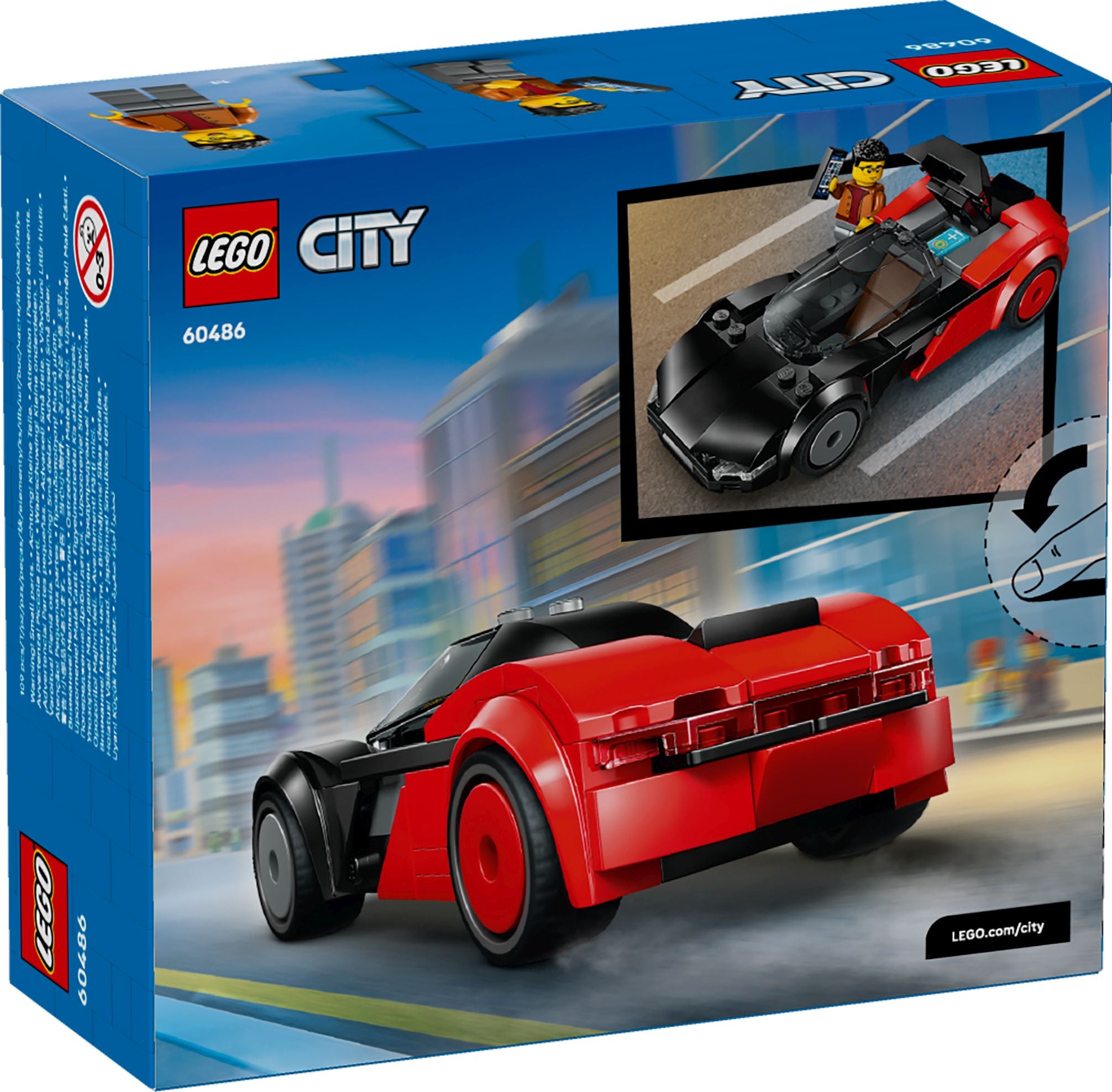 LEGO City Elektro-Supersportwagen 60486 - Bild 6