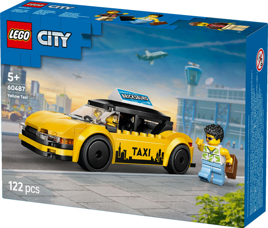LEGO City Gelbes Taxi 60487