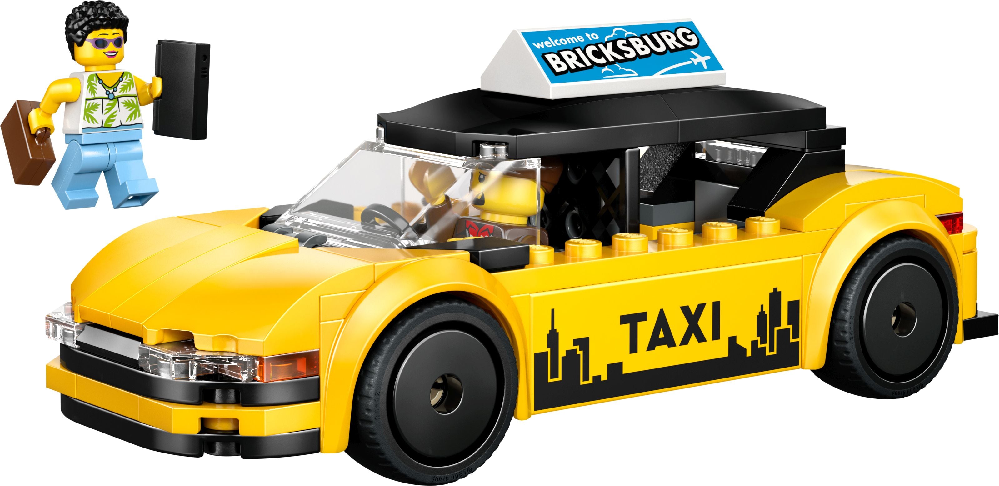 LEGO City Gelbes Taxi 60487 - Bild 2