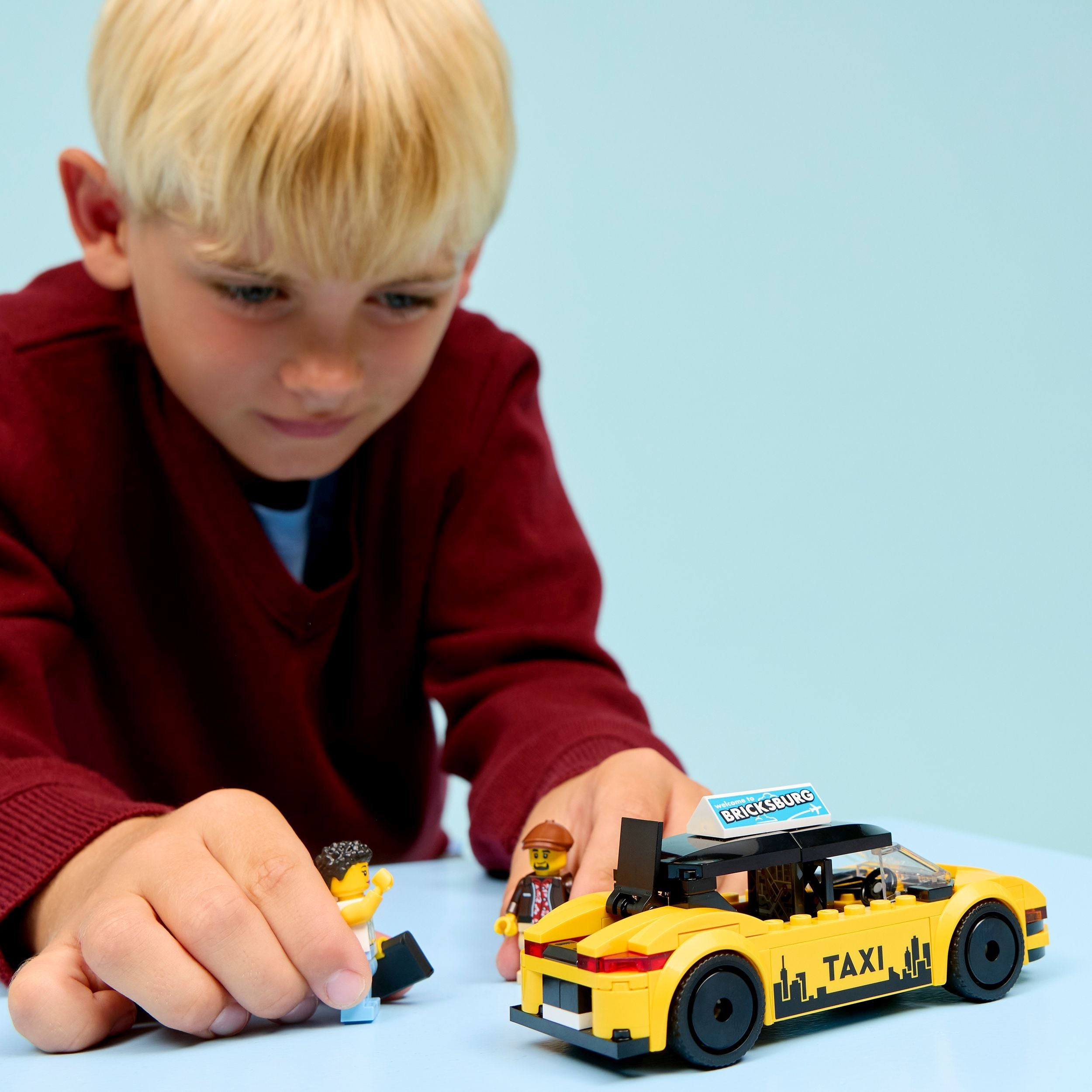 LEGO City Gelbes Taxi 60487 - Bild 6