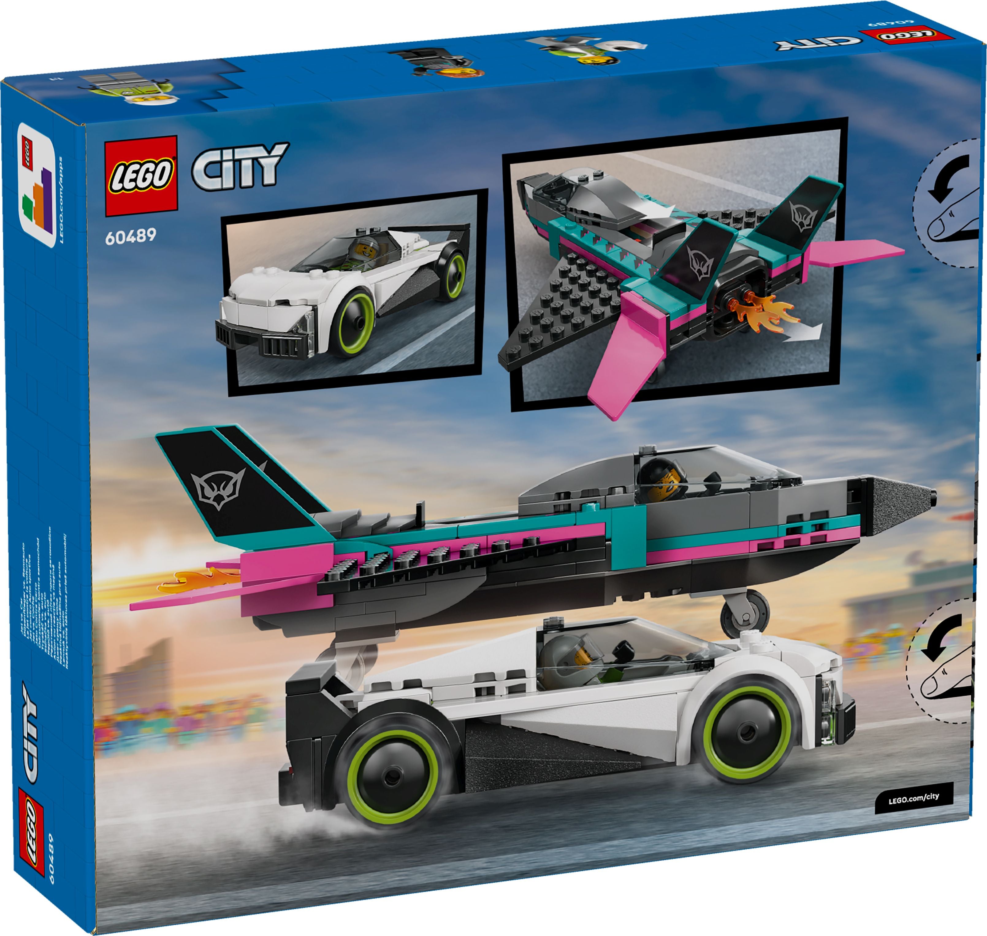 LEGO City Düsenflieger vs. Rennauto 60489 - Bild 7