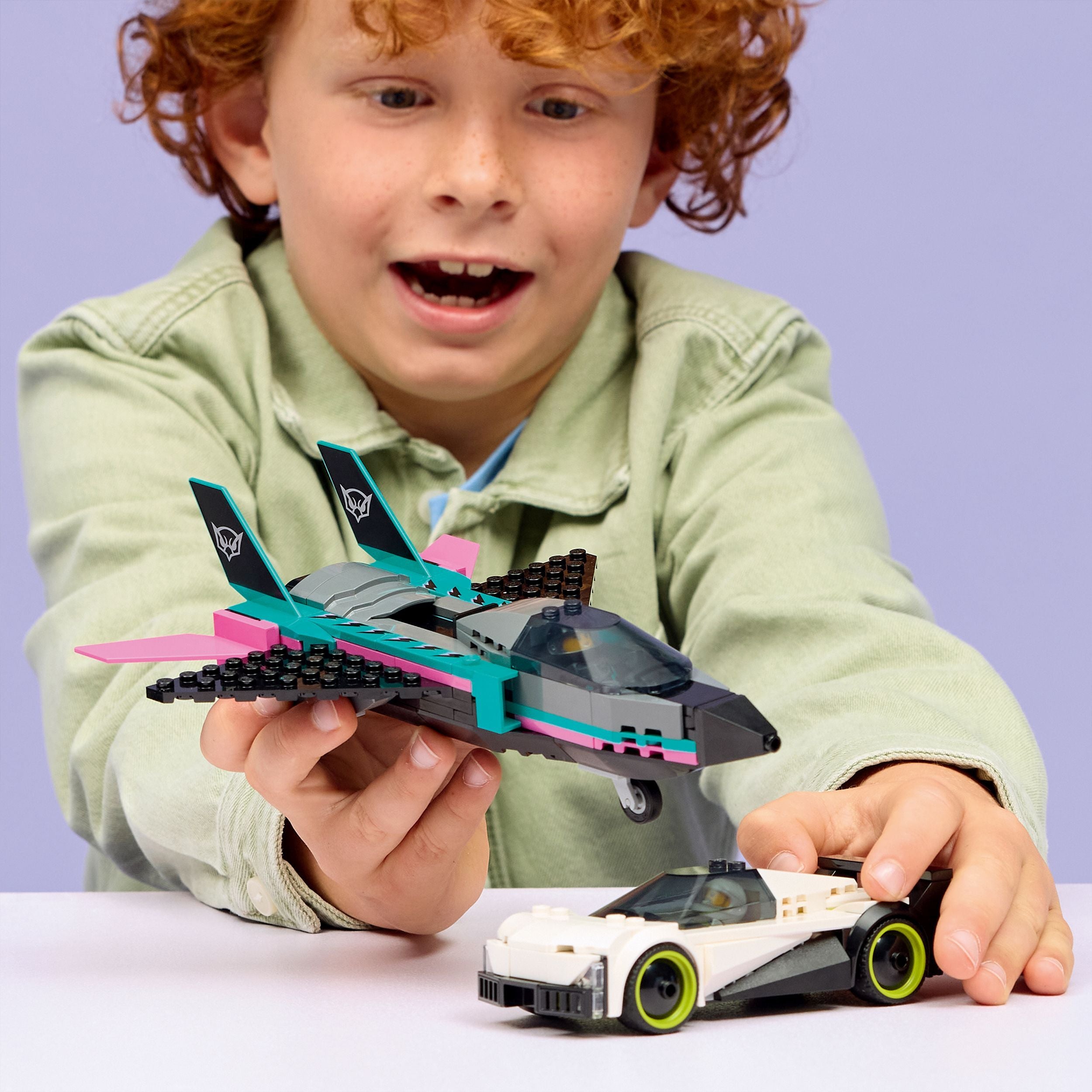LEGO City Düsenflieger vs. Rennauto 60489 - Bild 6