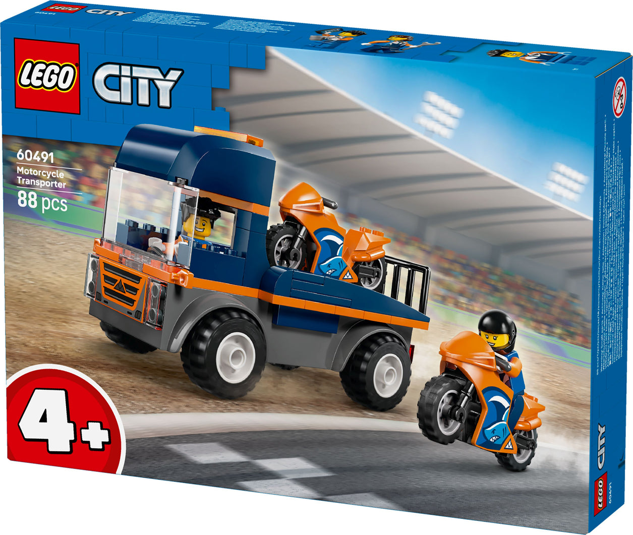 LEGO City Motorradtransporter 60491