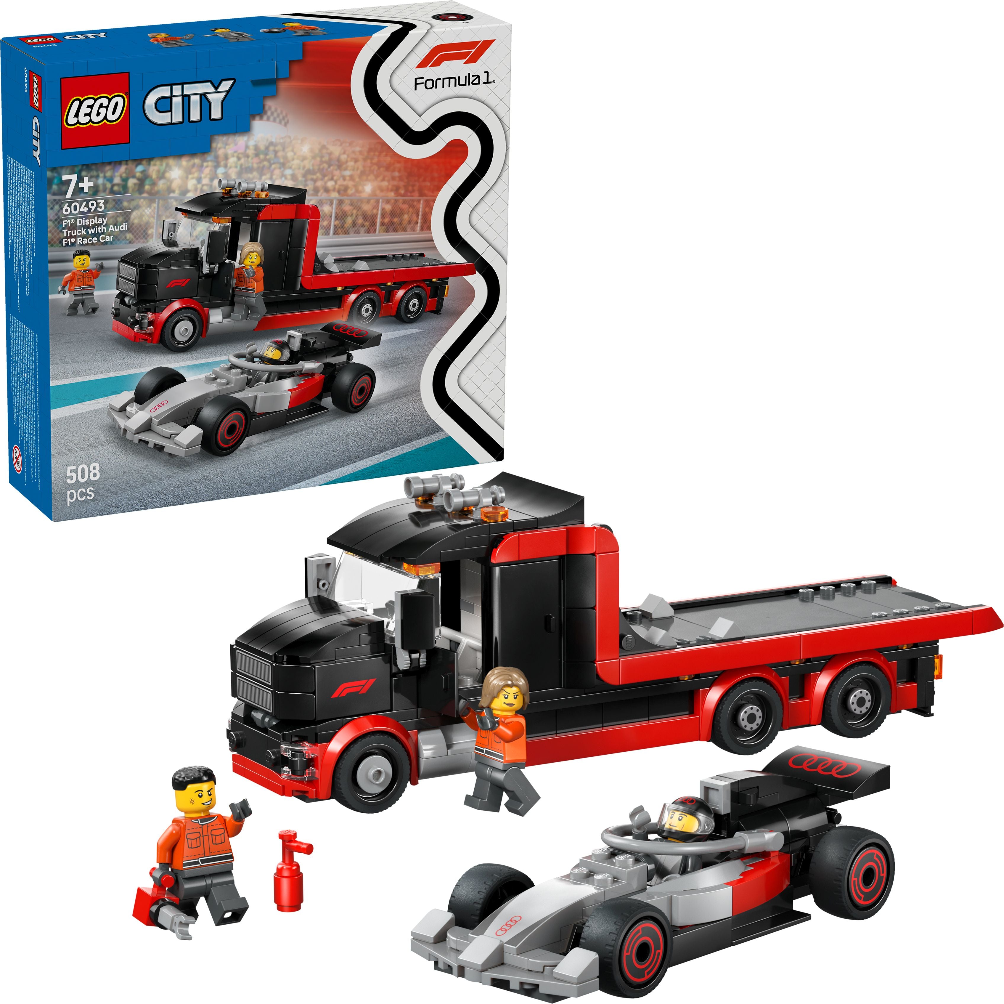 LEGO City 60493 F1 Truck mit Audi F1 Rennwagen - Bild 7