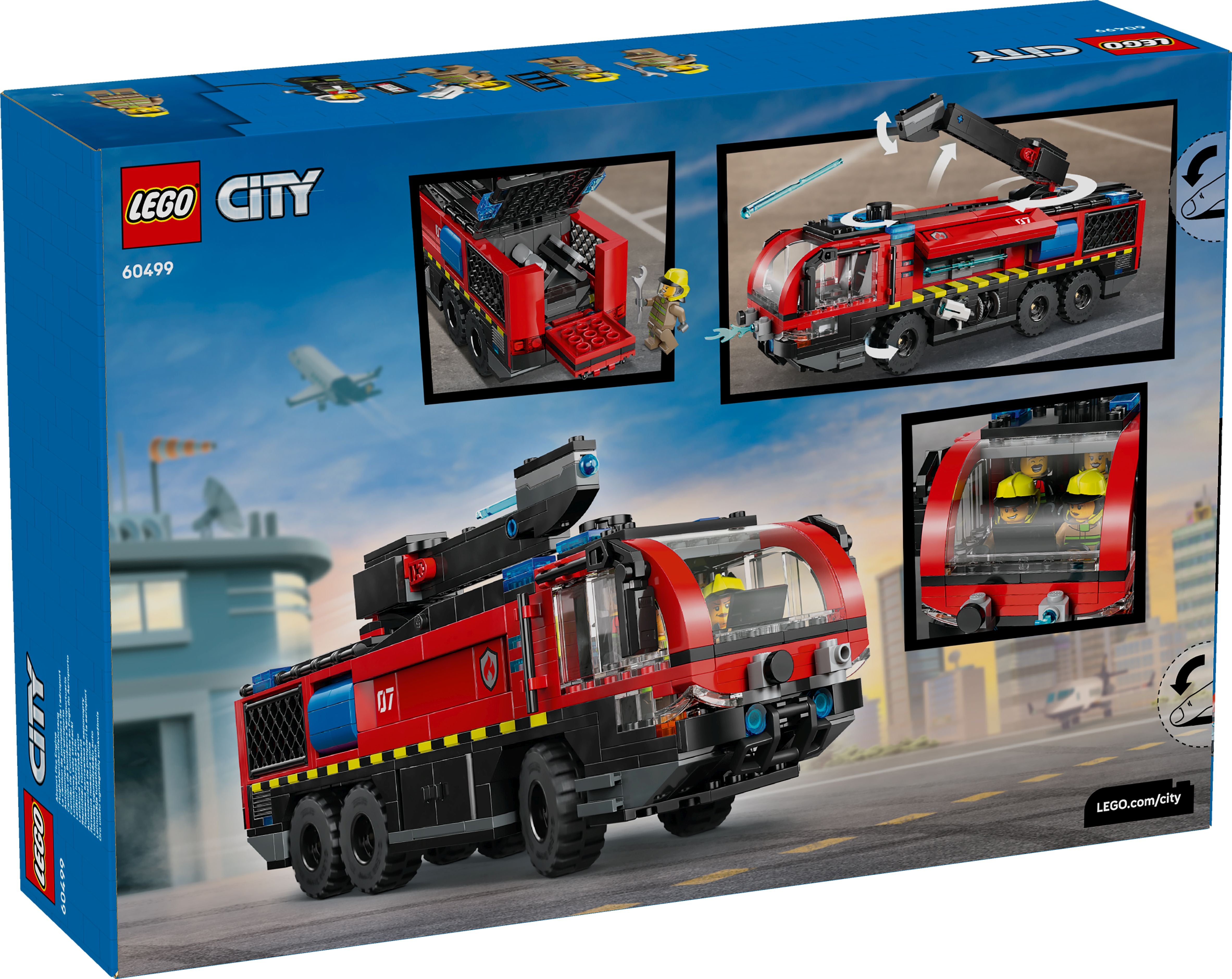 LEGO City Flughafenlöschfahrzeug 60499 - Bild 7
