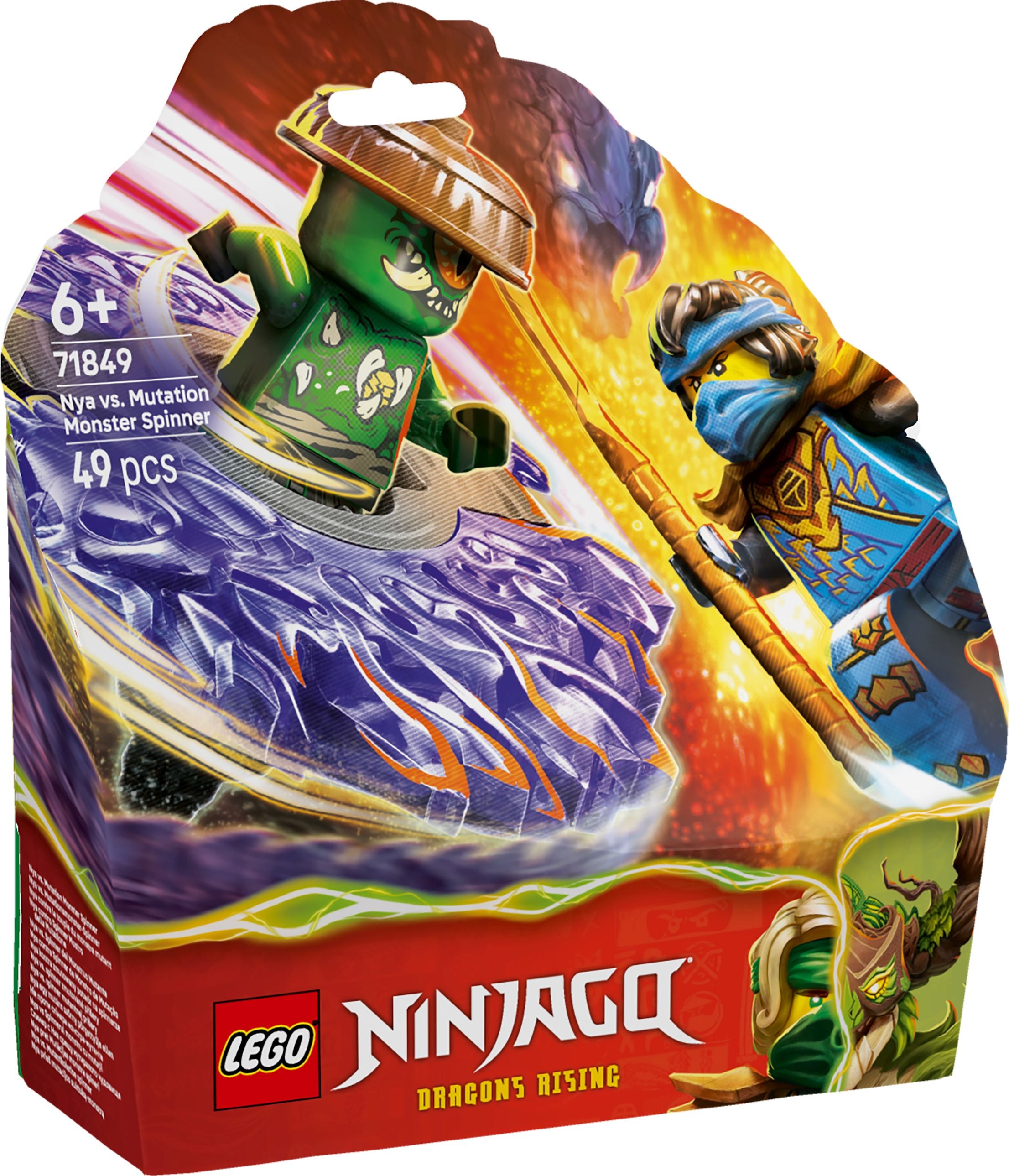 LEGO Ninjago Nya vs. Elementarmonster-Spinner 71849 - Bild 1
