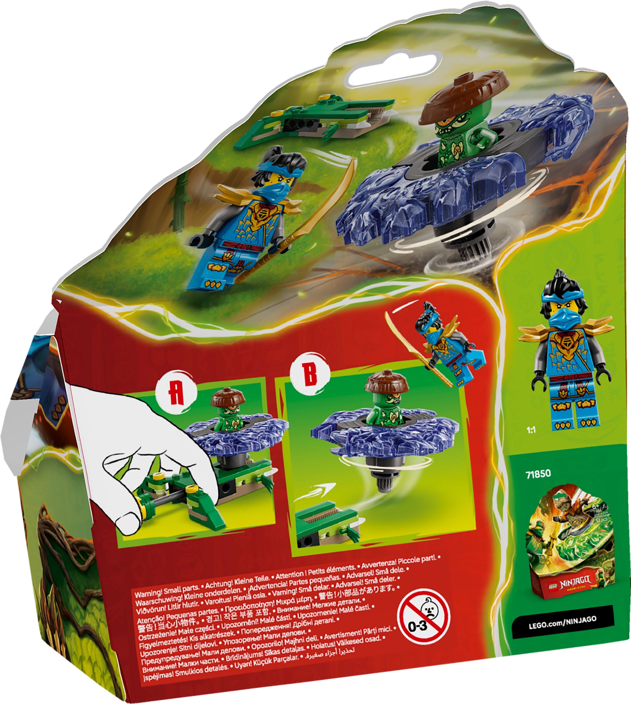 LEGO Ninjago Nya vs. Elementarmonster-Spinner 71849 - Bild 6