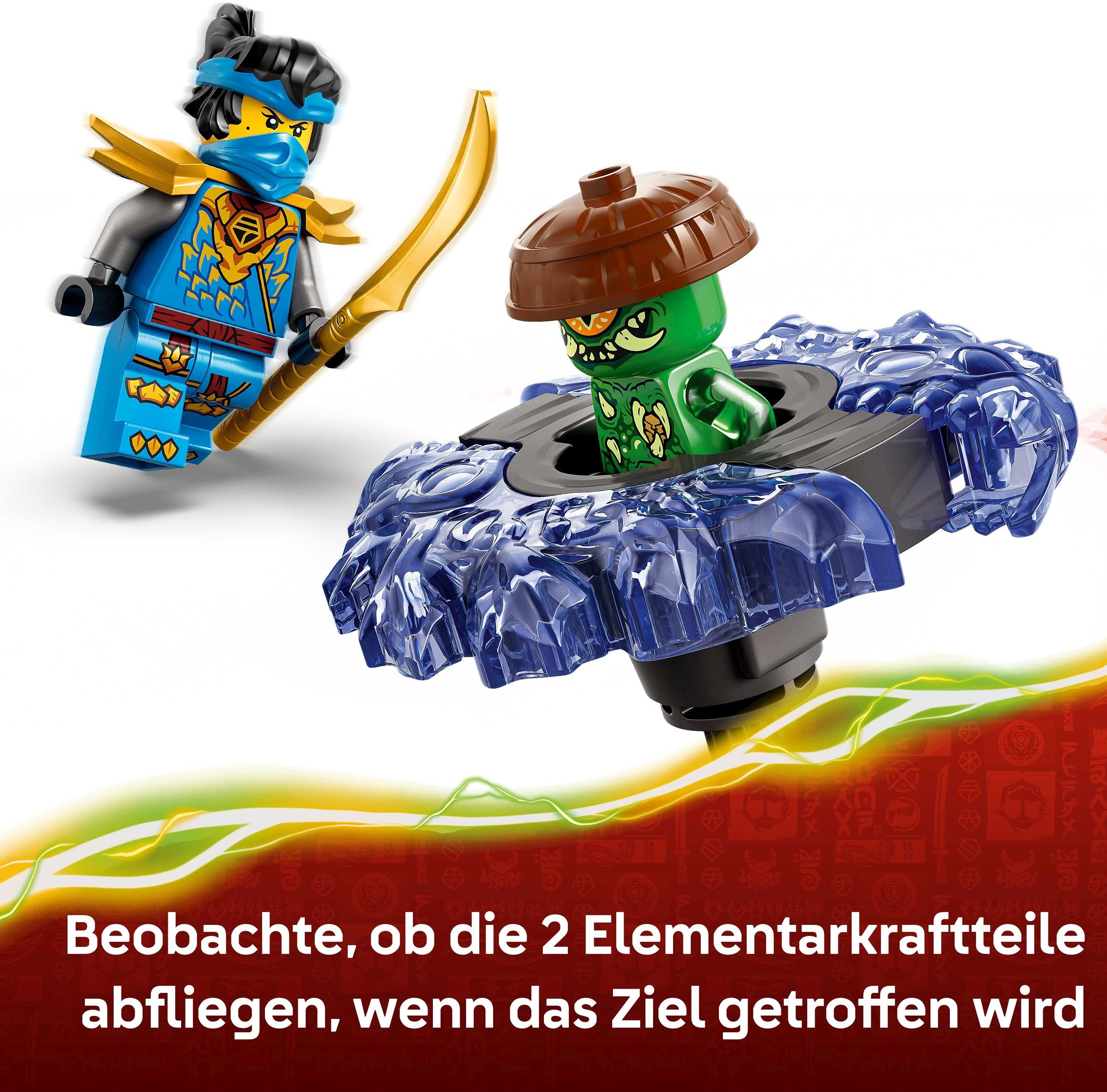 LEGO Ninjago Nya vs. Elementarmonster-Spinner 71849 - Bild 3