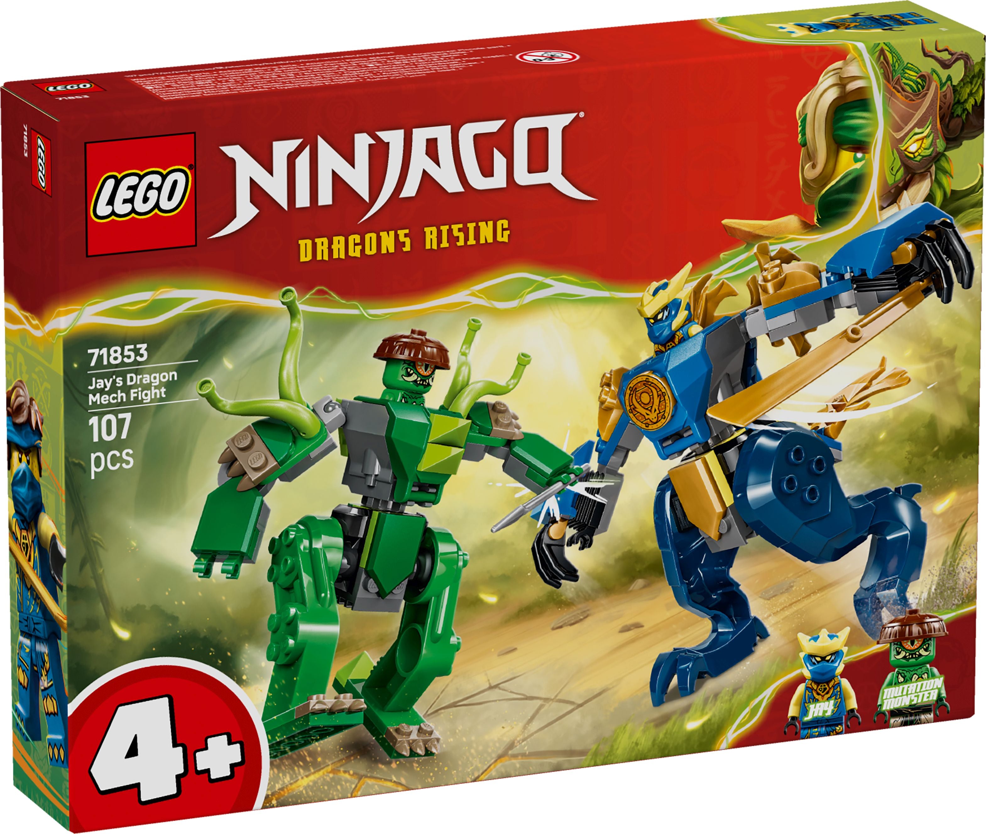 LEGO NINJAGO 71853 Duell mit Jays Drachen-Mech - Bild 1