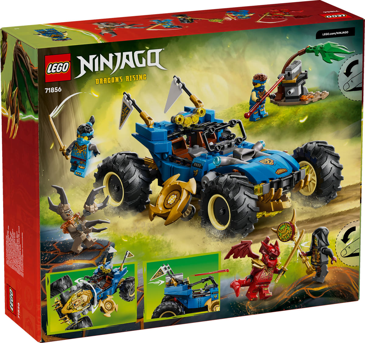 LEGO Ninjago Jays Transformationsflitzer 71856 - Bild 5