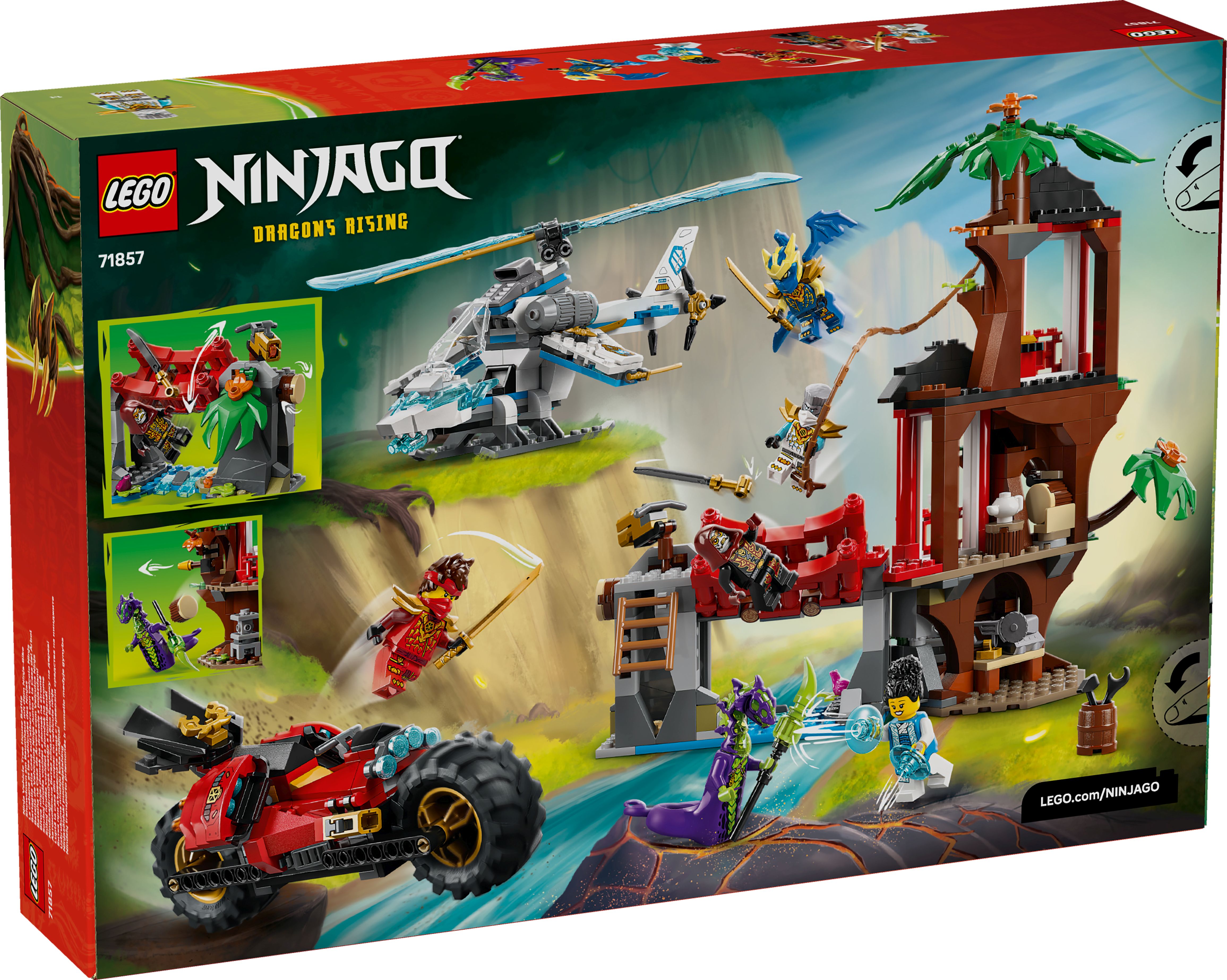 LEGO NINJAGO Showdown am Baumhaus mit dem Ninja-Bike 71857 - Bild 7
