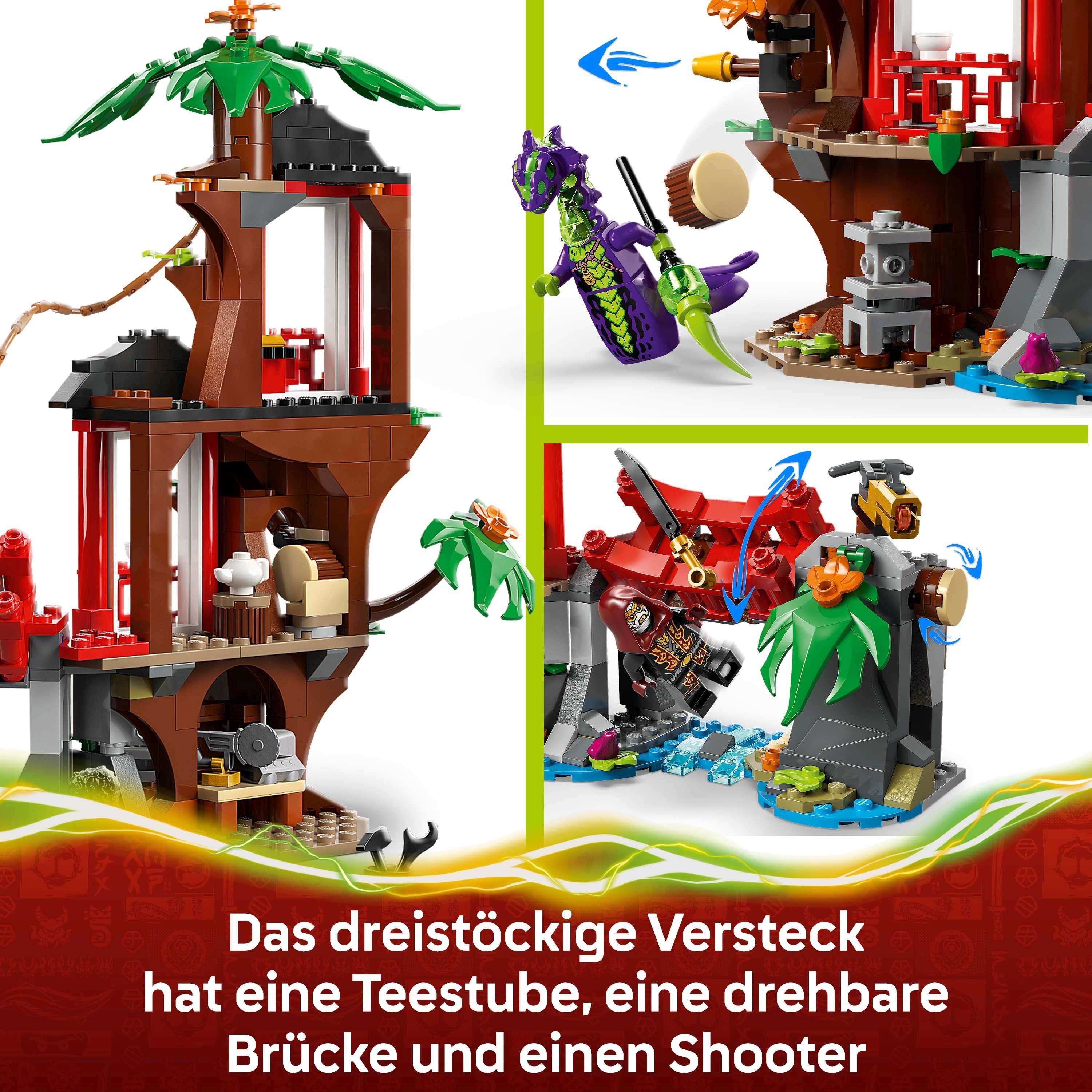 LEGO NINJAGO Showdown am Baumhaus mit dem Ninja-Bike 71857 - Bild 5