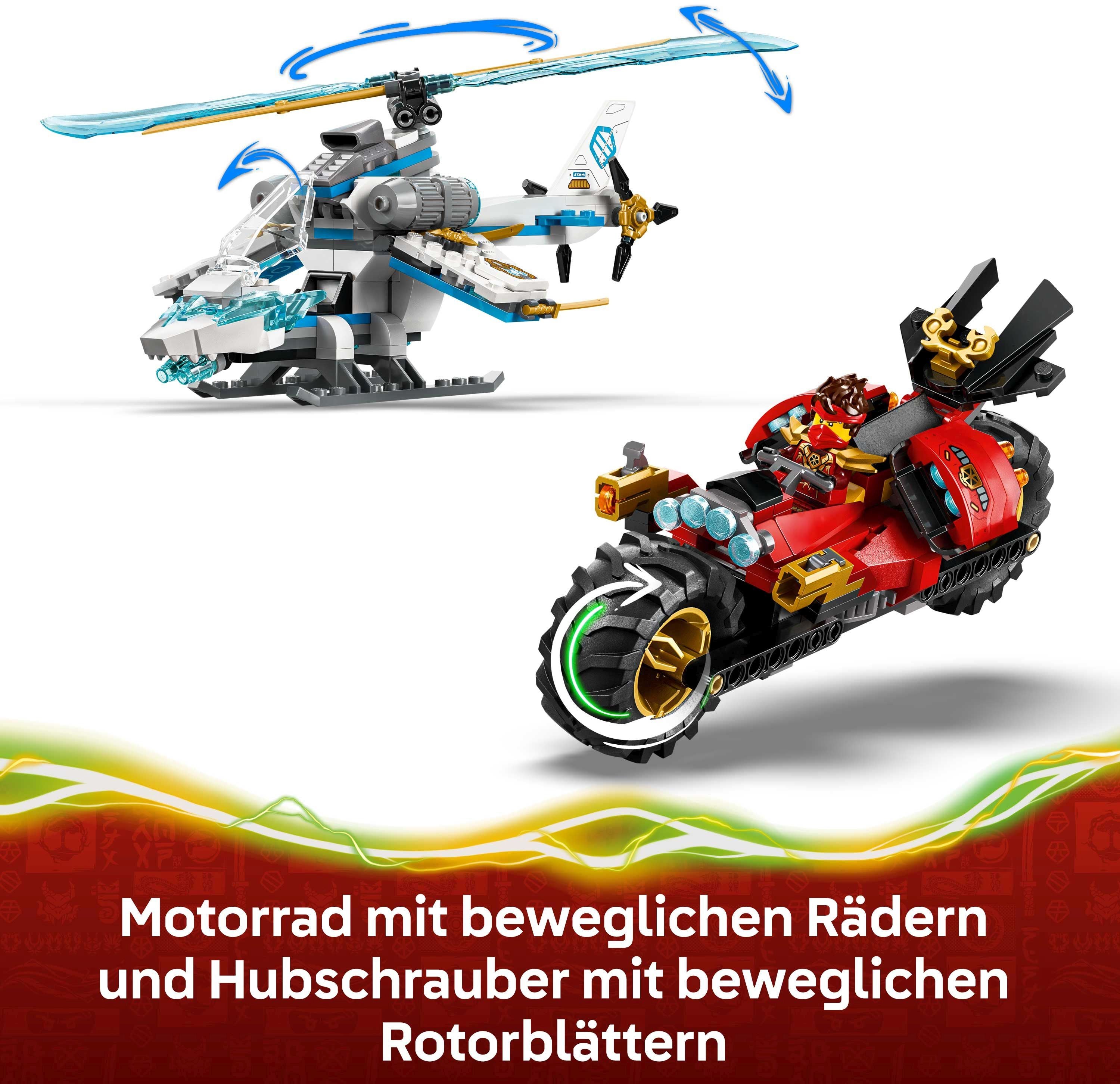 LEGO NINJAGO Showdown am Baumhaus mit dem Ninja-Bike 71857 - Bild 4
