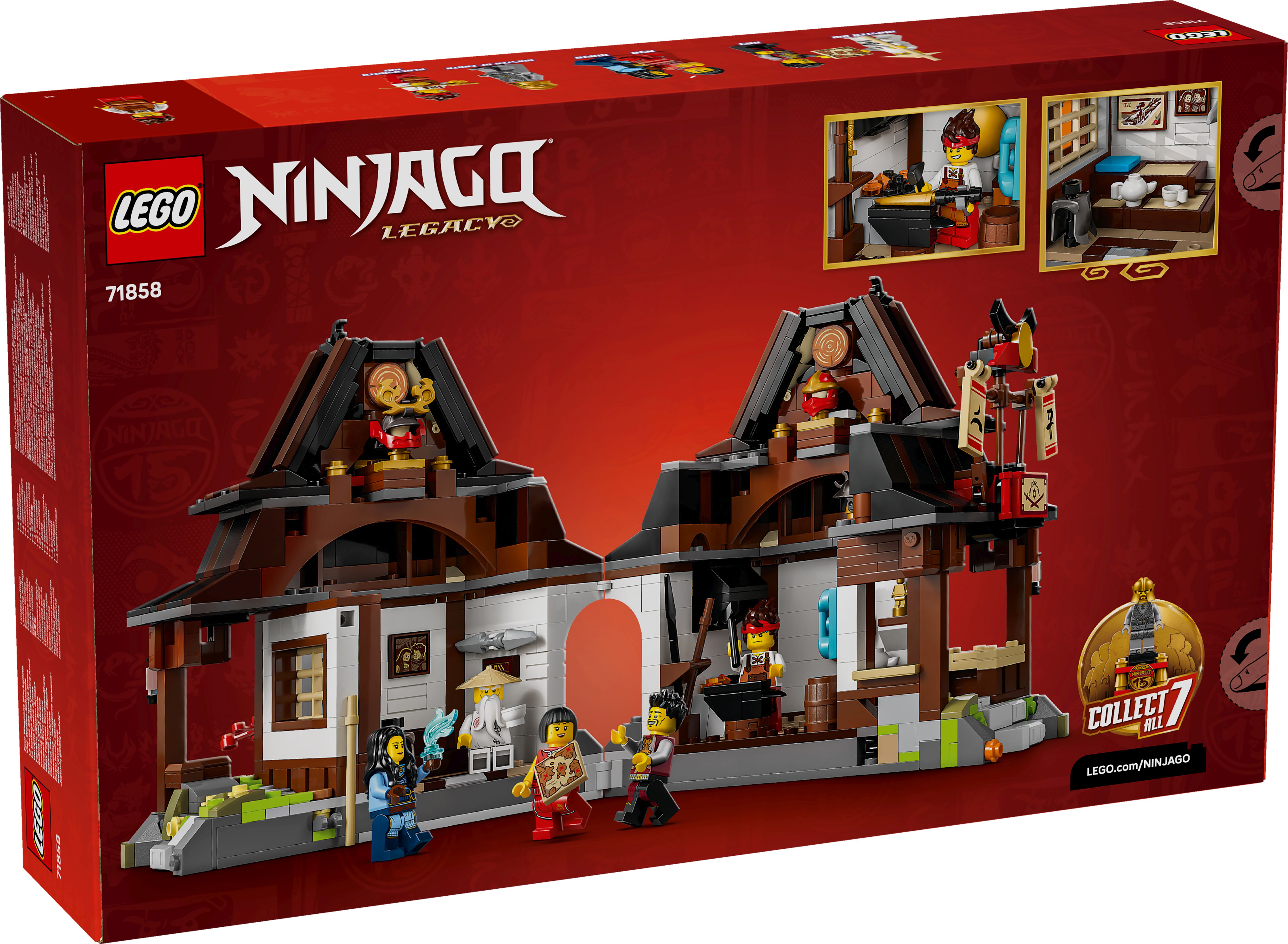 LEGO NINJAGO 15-jähriges Jubiläum der Vier-Waffen-Schmiede 71858 - Bild 8