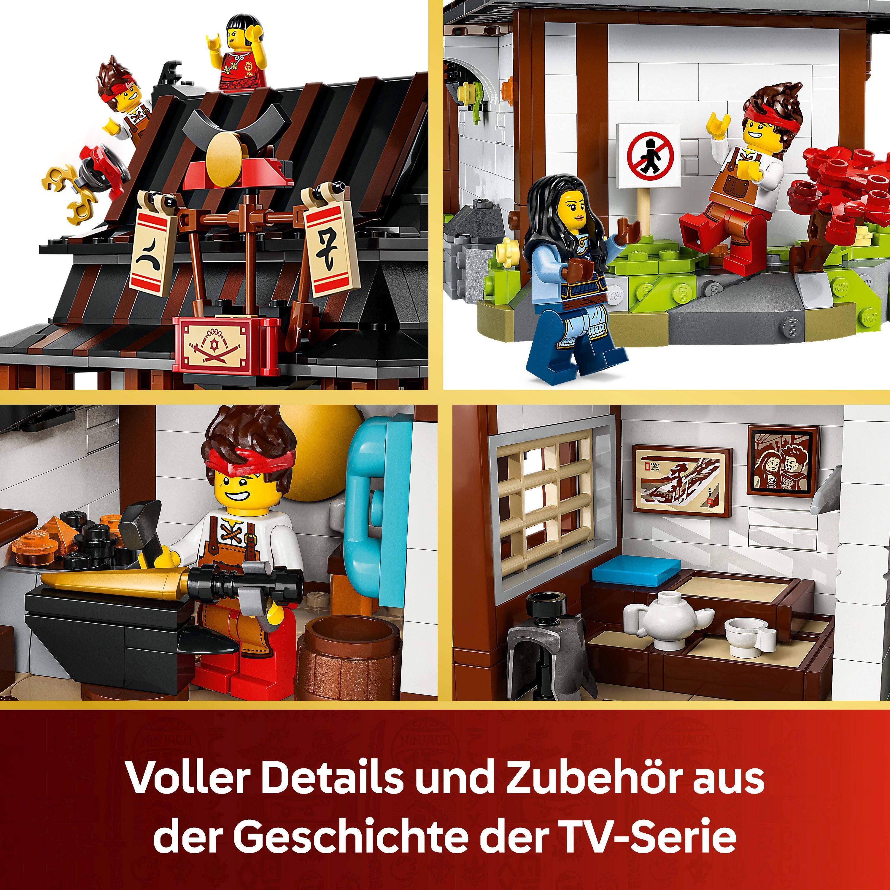 LEGO NINJAGO 15-jähriges Jubiläum der Vier-Waffen-Schmiede 71858 - Bild 4