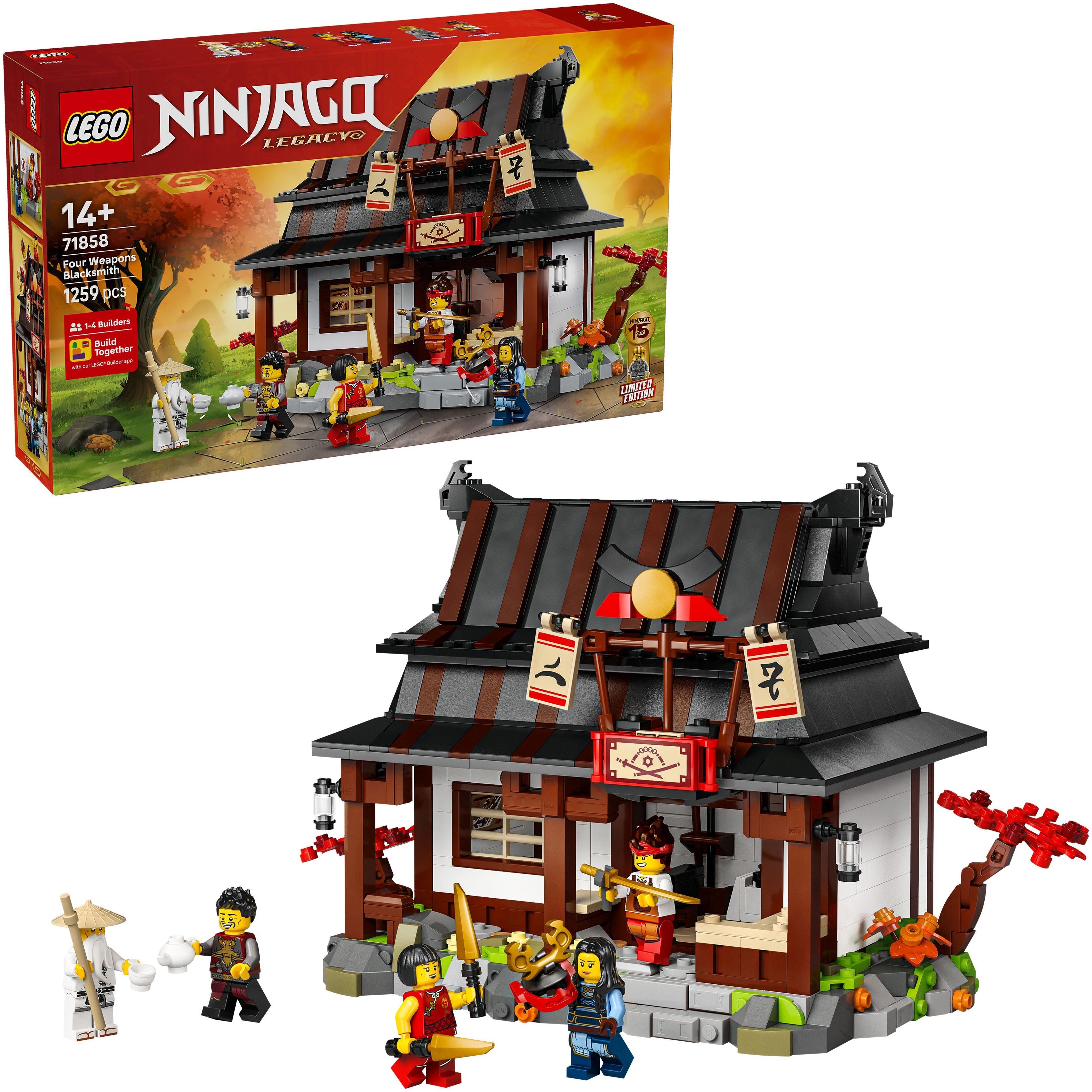 LEGO NINJAGO 15-jähriges Jubiläum der Vier-Waffen-Schmiede 71858 - Bild 7