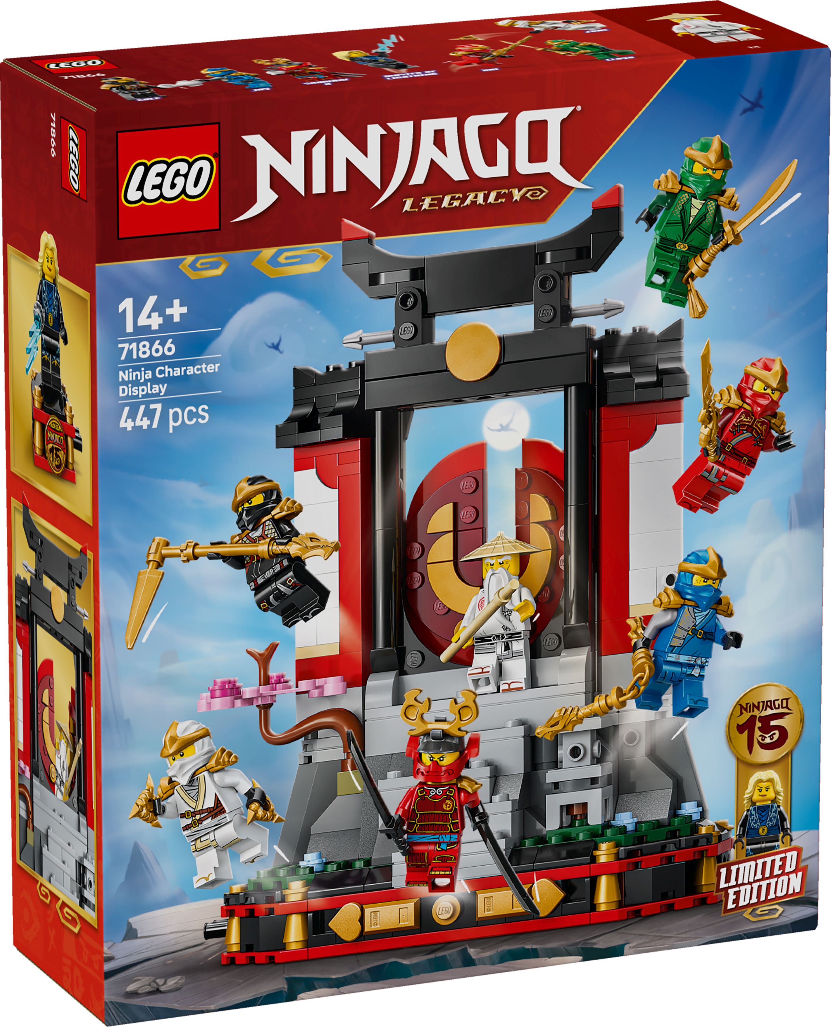 LEGO NINJAGO 15-jähriges Jubiläum: Ninja-Charaktere zum Ausstellen 71866 - Bild 1