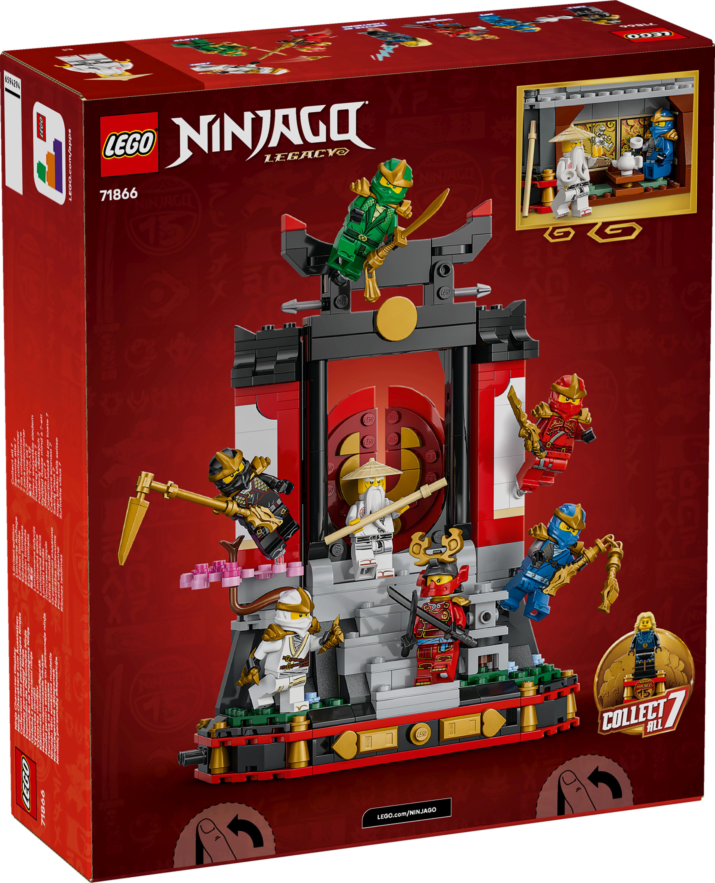 LEGO NINJAGO 15-jähriges Jubiläum: Ninja-Charaktere zum Ausstellen 71866 - Bild 6
