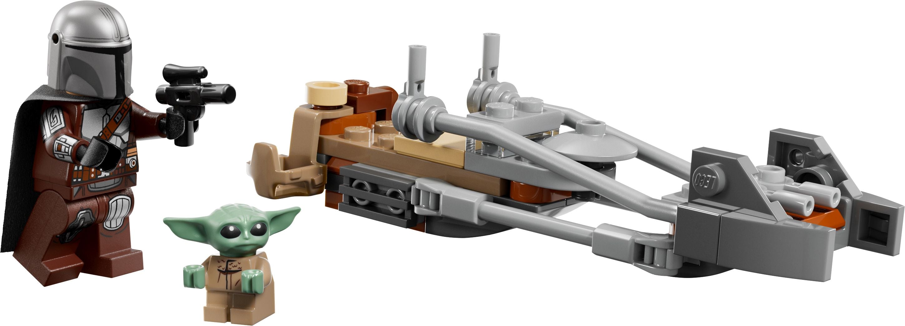 LEGO Star Wars™ 75436 Der Mandalorianer und Grogu auf ihrem Speeder Bike™ - Bild 5
