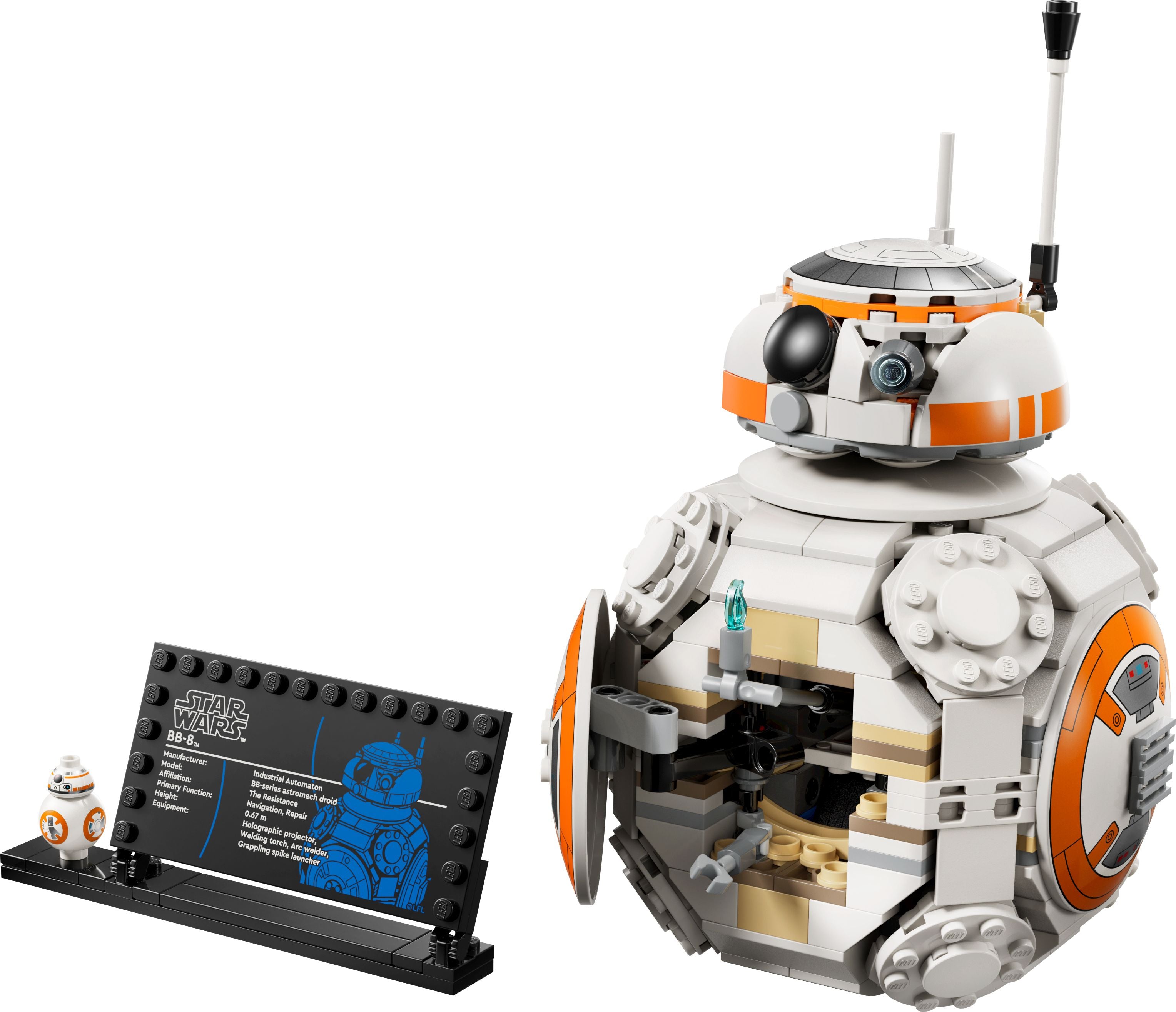 LEGO® Star Wars™ 75452 Der Astromech-Droide BB-8 - Bild 2